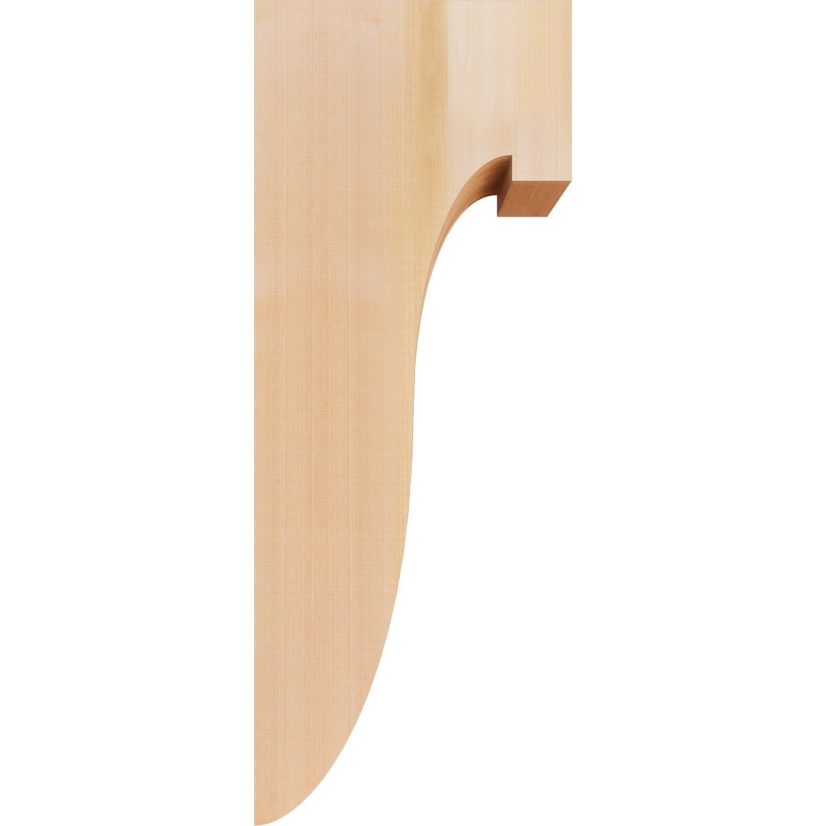 Ekena Millwork COR06X10X26DEL00SWR corbels - View #3