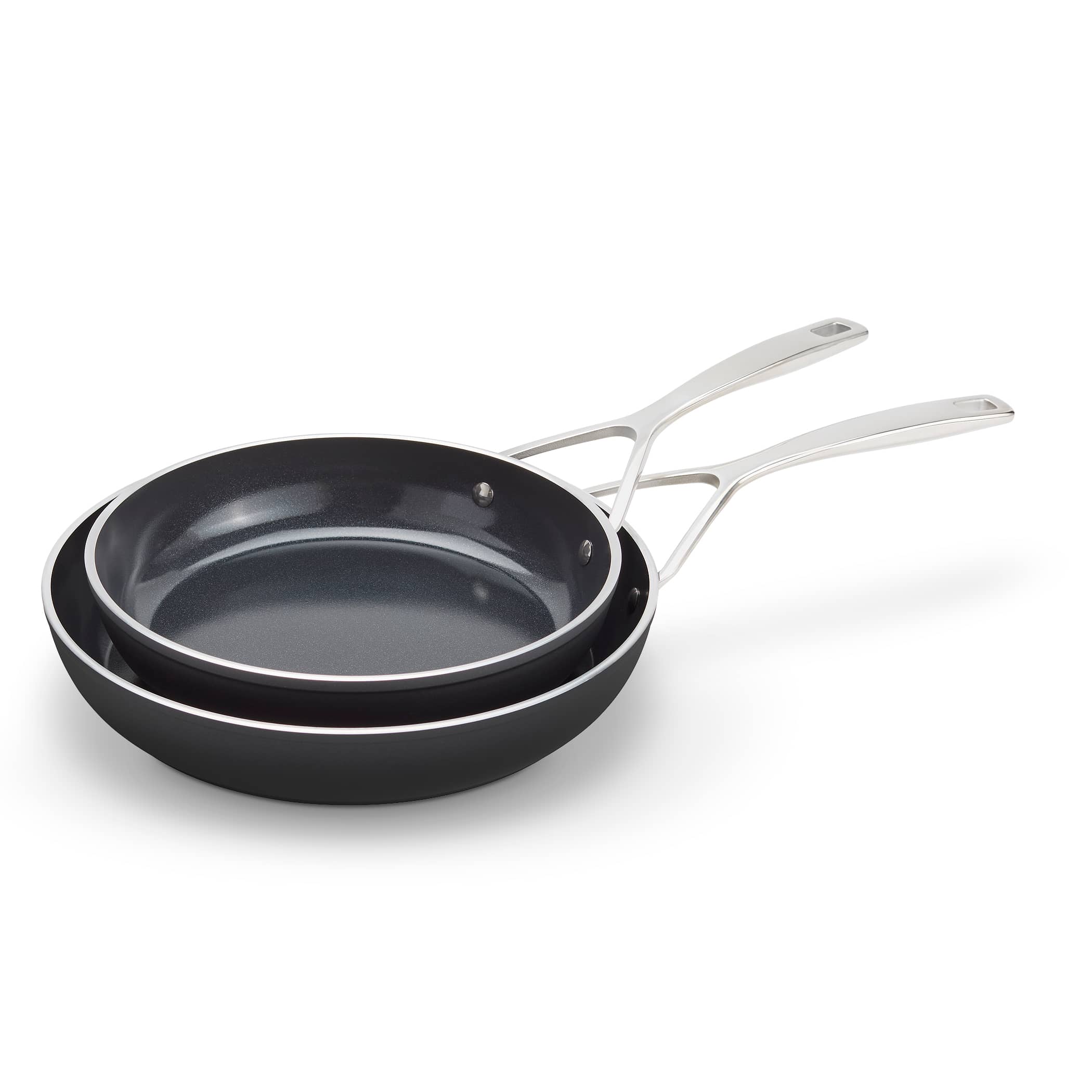 DEMEYERE  AluPro Ceramic 2pc Aluminum Nonstick Fry Pan Set