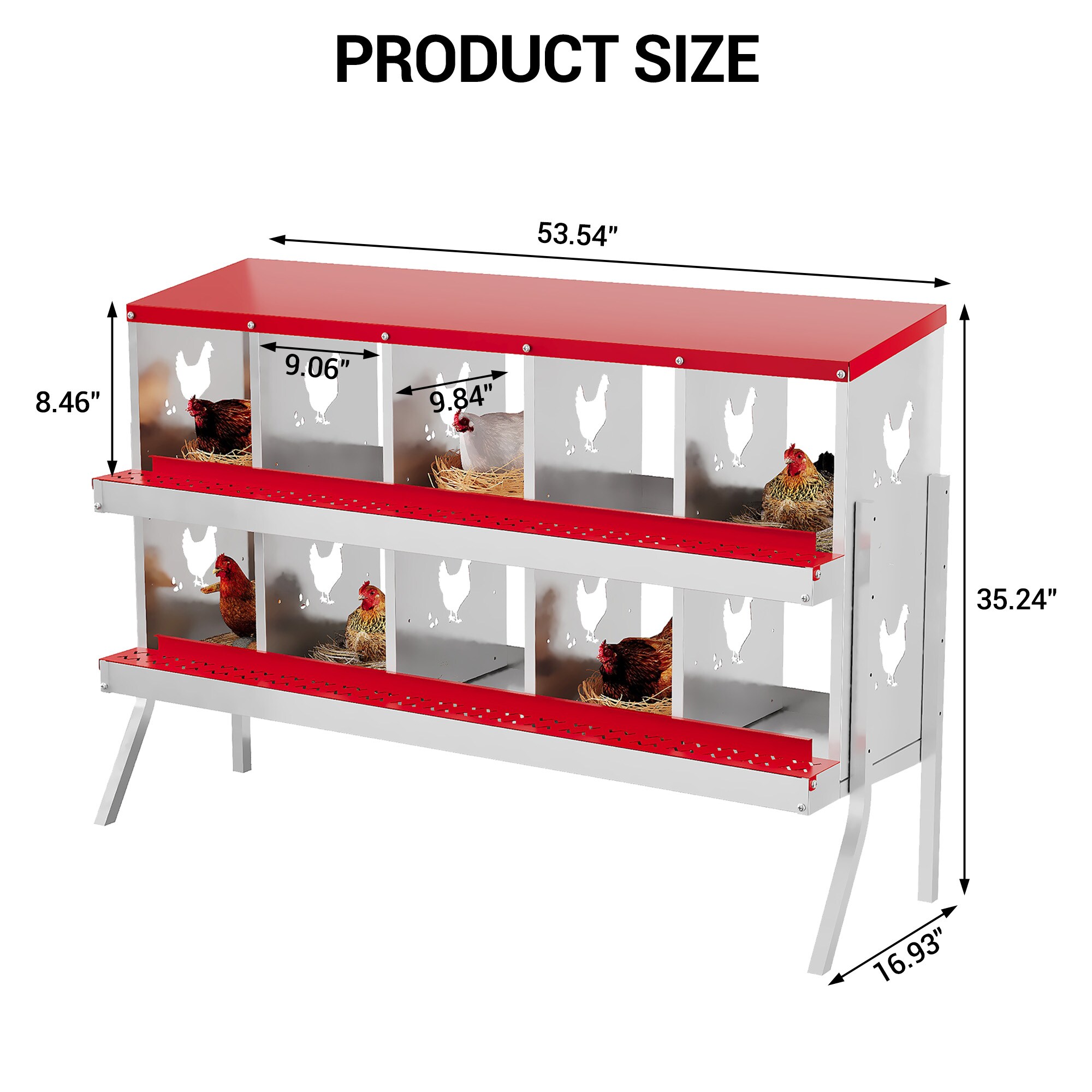 Garvee 822264698171 Chicken-Coops-Rabbit-Hutches - View #3