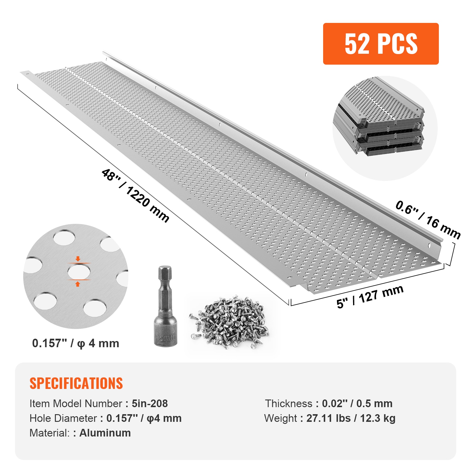 VEVOR TGGBLYC520852QX0DV0 Canopy-Parts-Acc - View #12
