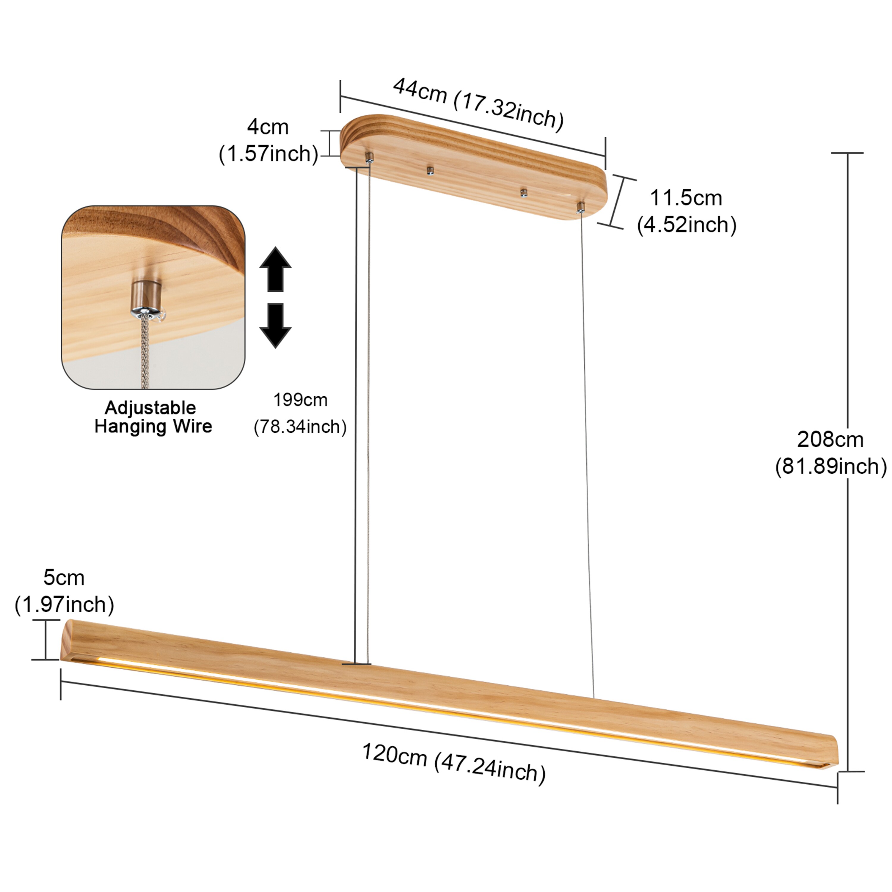 GoYeel ZP052WD120 Pendant-Lights - View #3