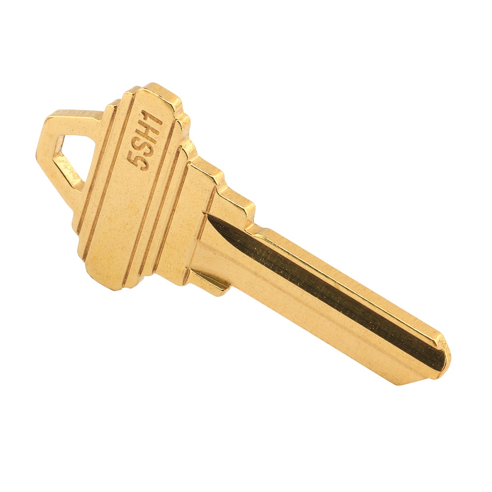 Lowe's Nickel Plated #66 Kwikset Brass House/Entry Key Blank