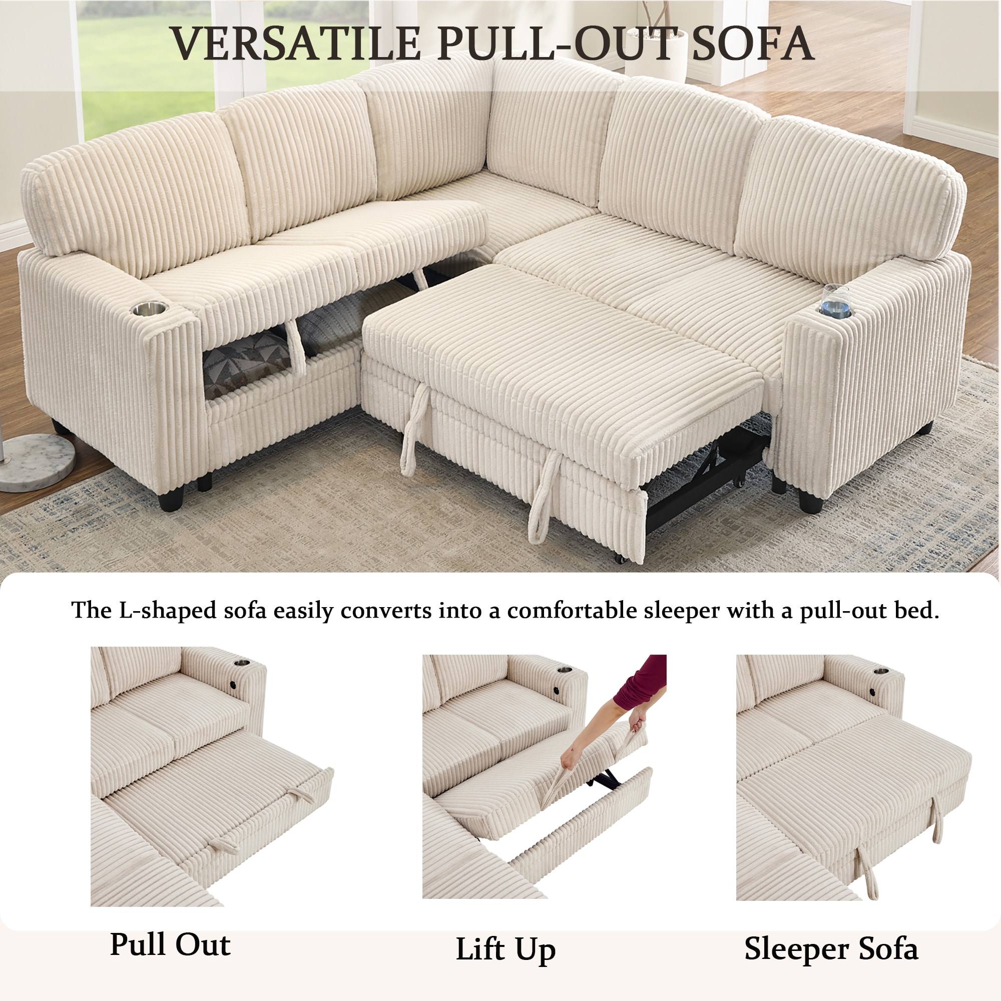 SINOFURN SYA330113BK Sofas-Loveseats - View #9