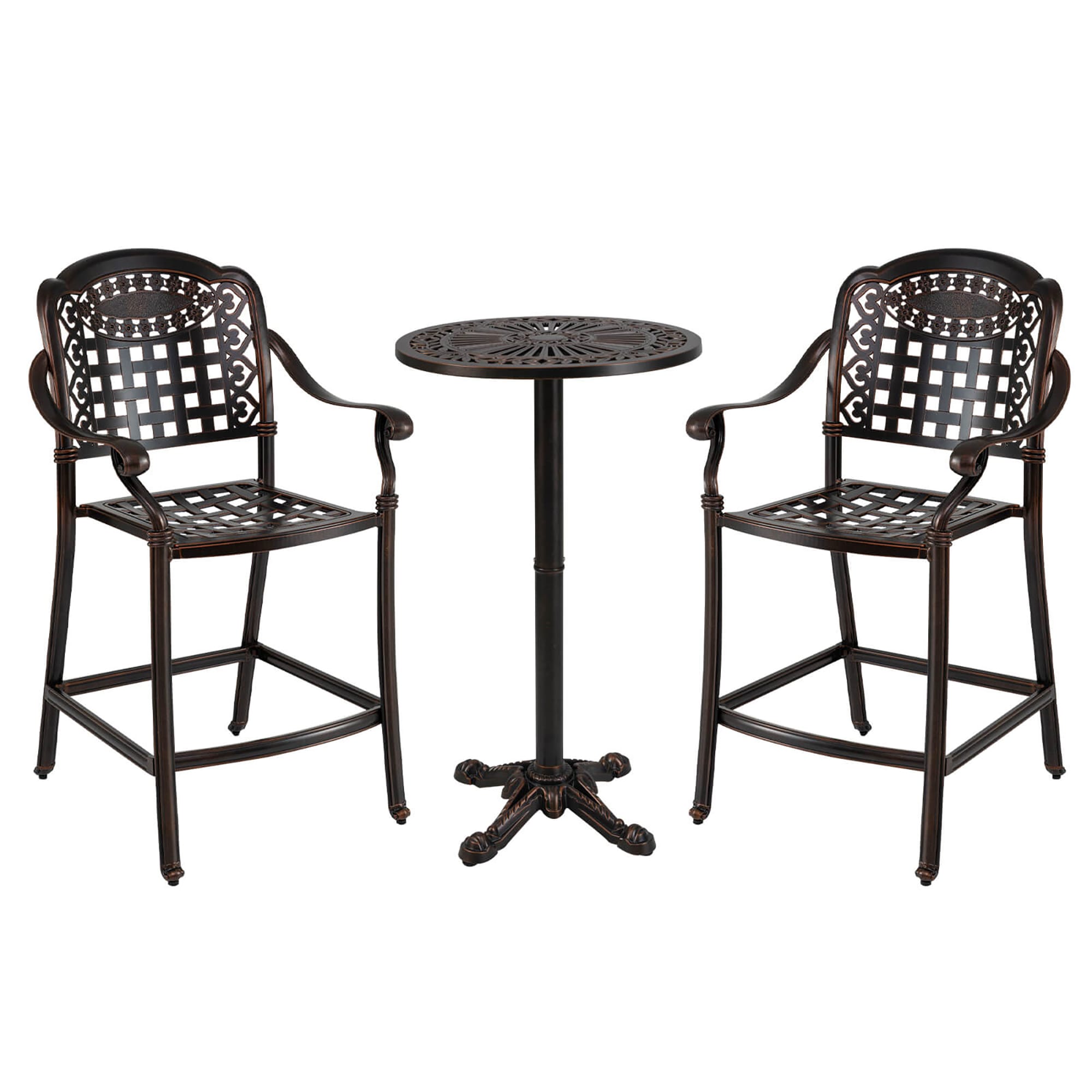 Costway Bronze Patio Bar