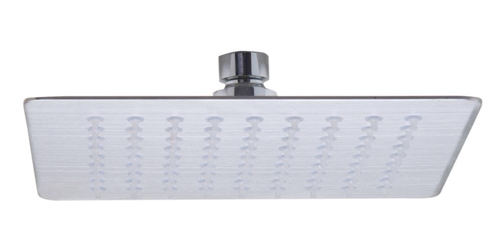 ALFI RAIN8S-BSS 1.0 -Spray Brushed Stainless Steel 8-in Square Fixed Rain Shower Head 1.8 GPM