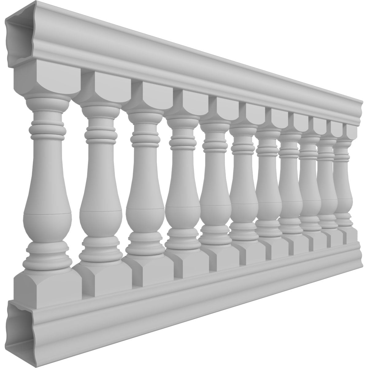 Ekena Millwork BALK38X072BRG railings - View #3