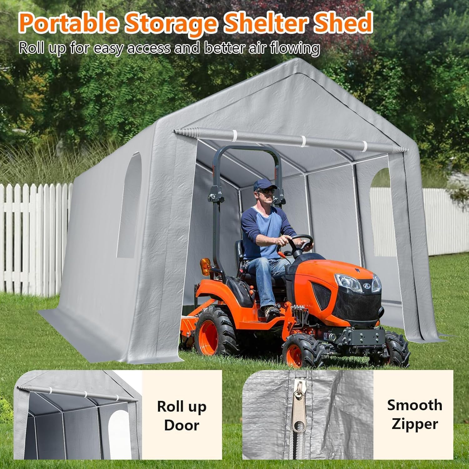 GAOMON CQC-5R9ZNY-IEFJ Carport-Covers - View #3