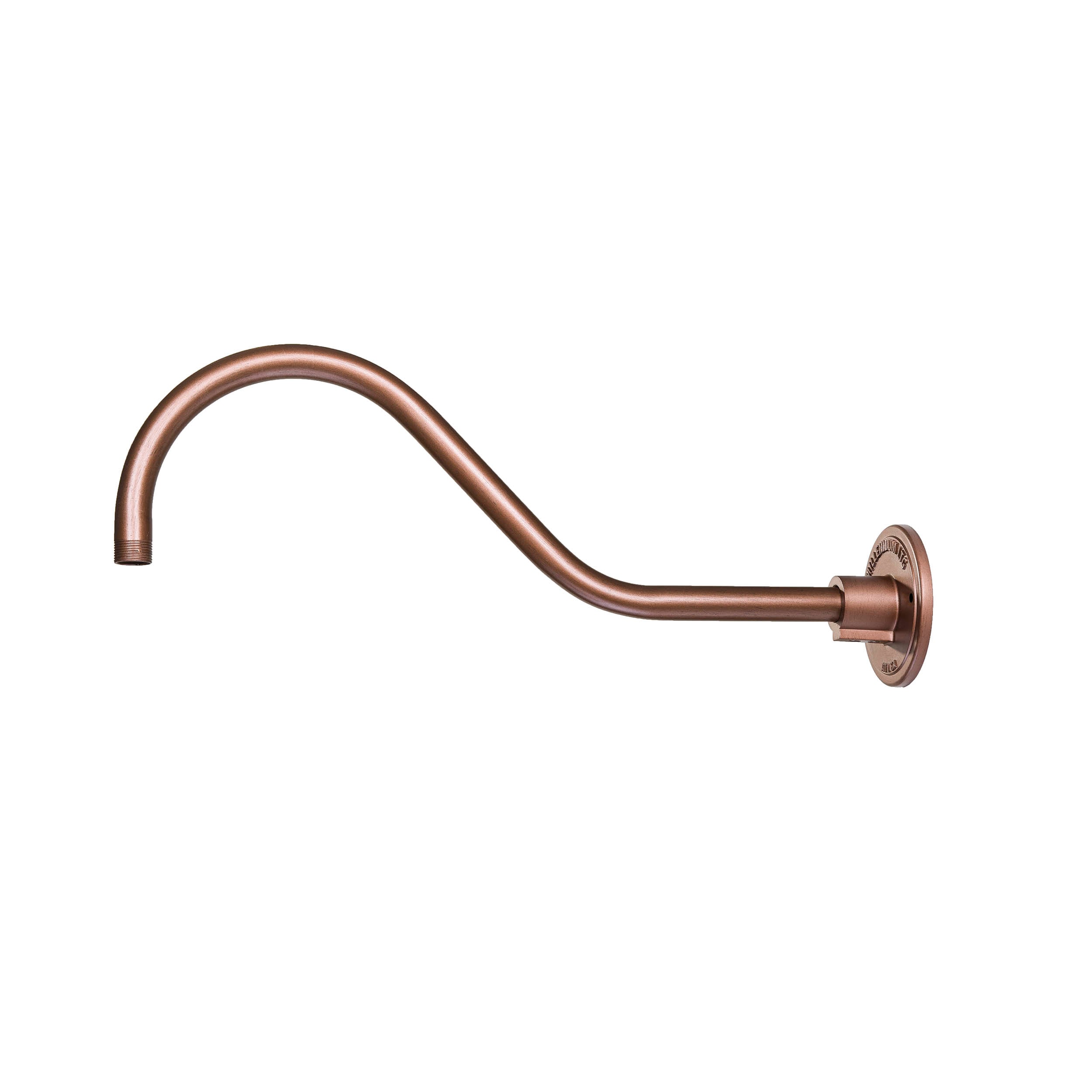 Millennium Lighting RGN22-CP R Series Light Goose Neck Fixture In Copper