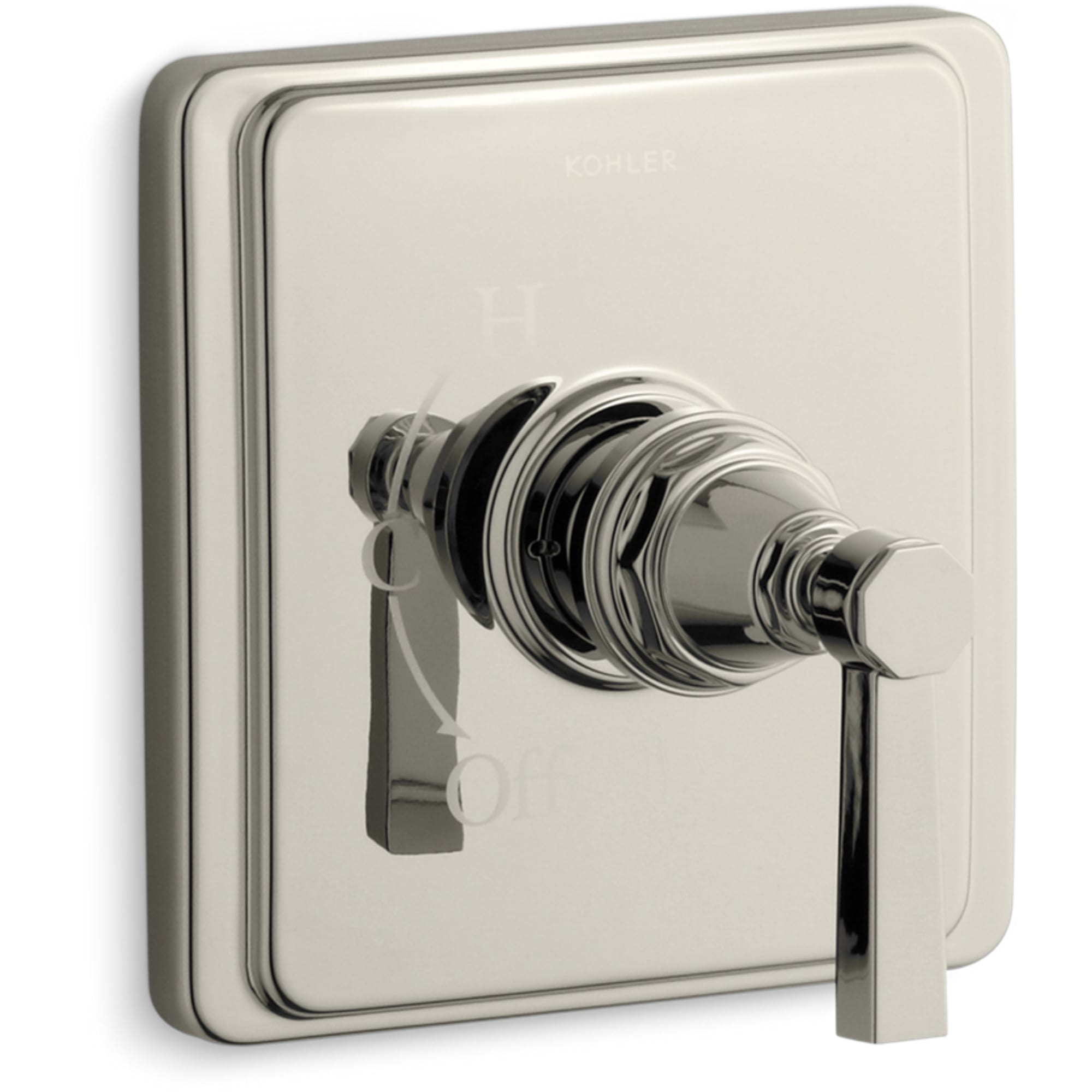 KOHLER TS13135-4A-SN Vibrant Polished Nickel Lever Shower Faucet Handle