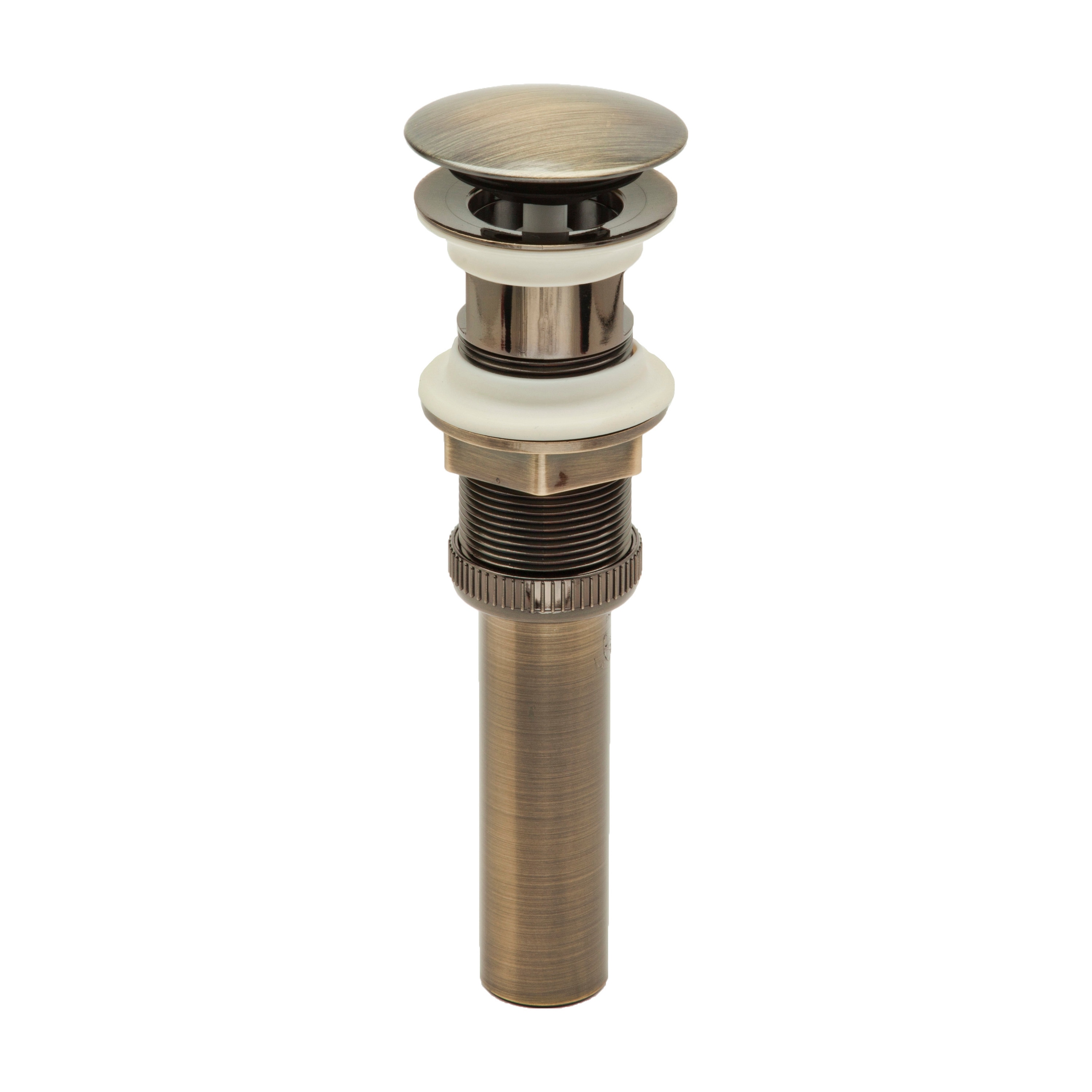 PF WaterWorks PF0717-AB DecoDRAIN Antique Brass Bathroom Sink pop up drain