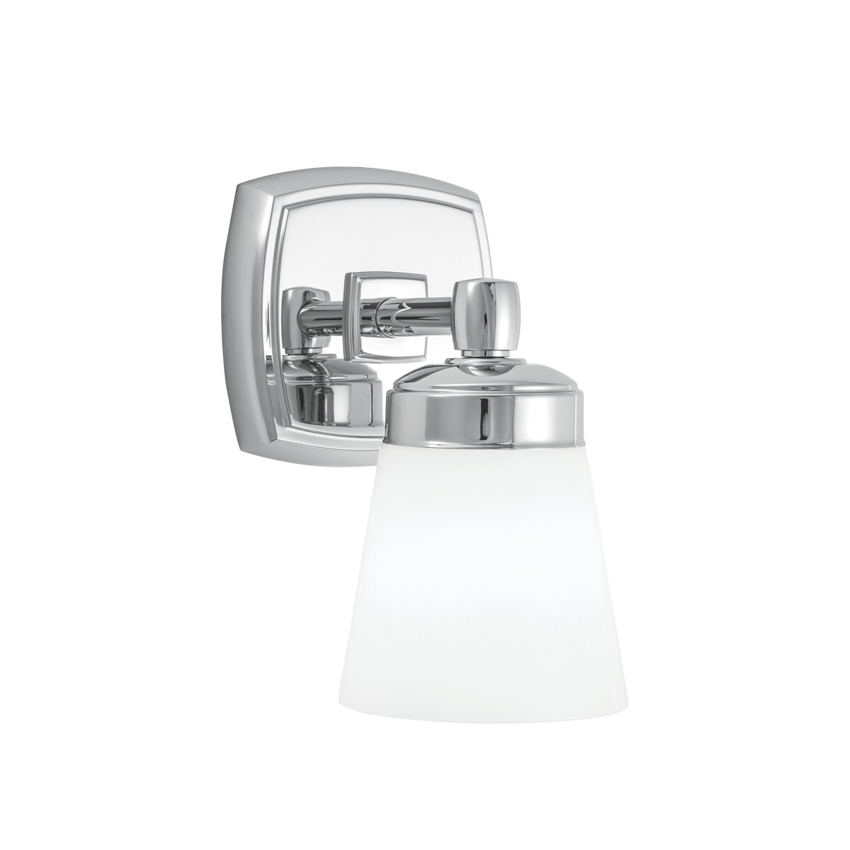 Norwell Lighting 8931-CH-SO Soft Square 5-in 1 -Light Chrome Transitional Vanity light