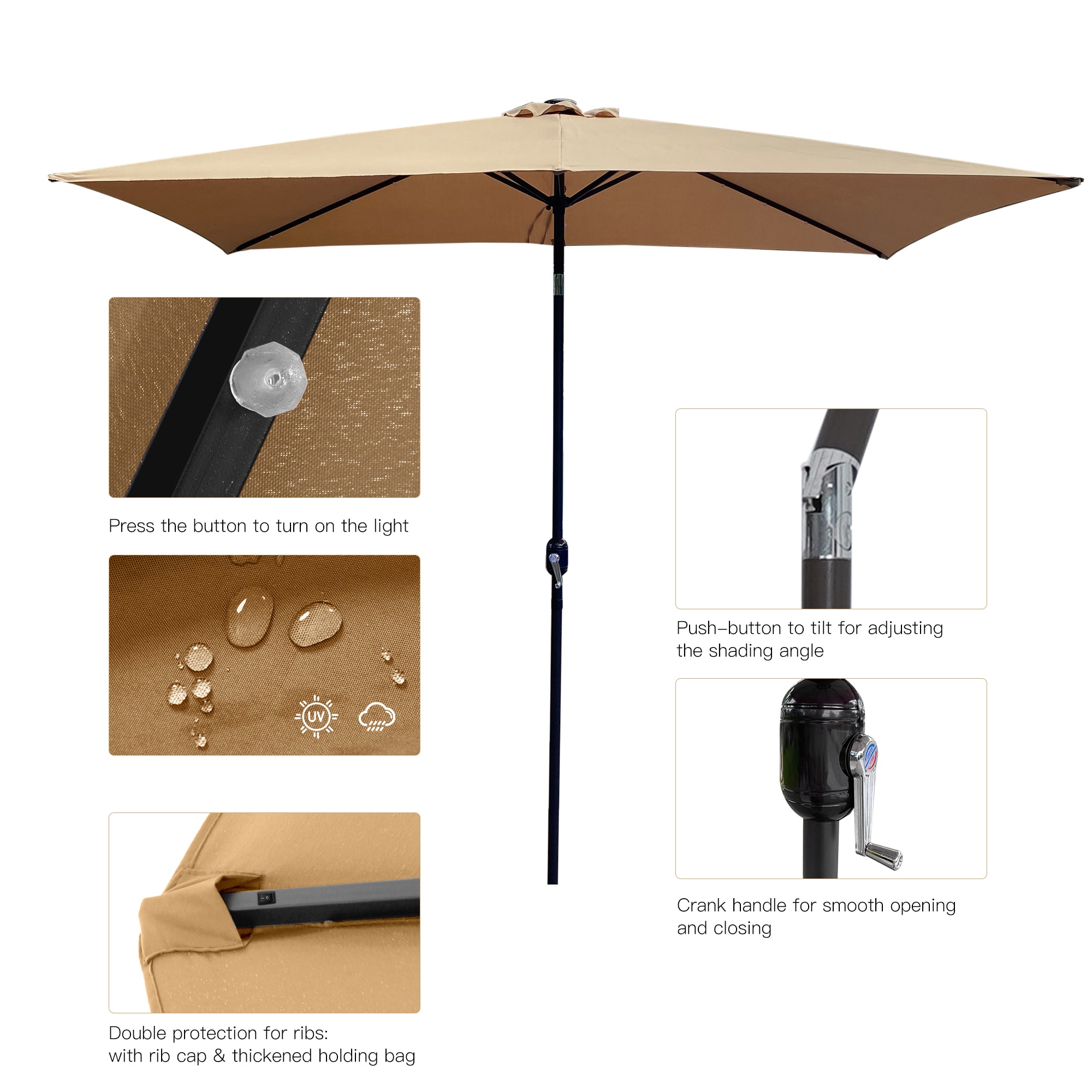 Forclover ALW15-52KHI Umbrellas-2 - View #4
