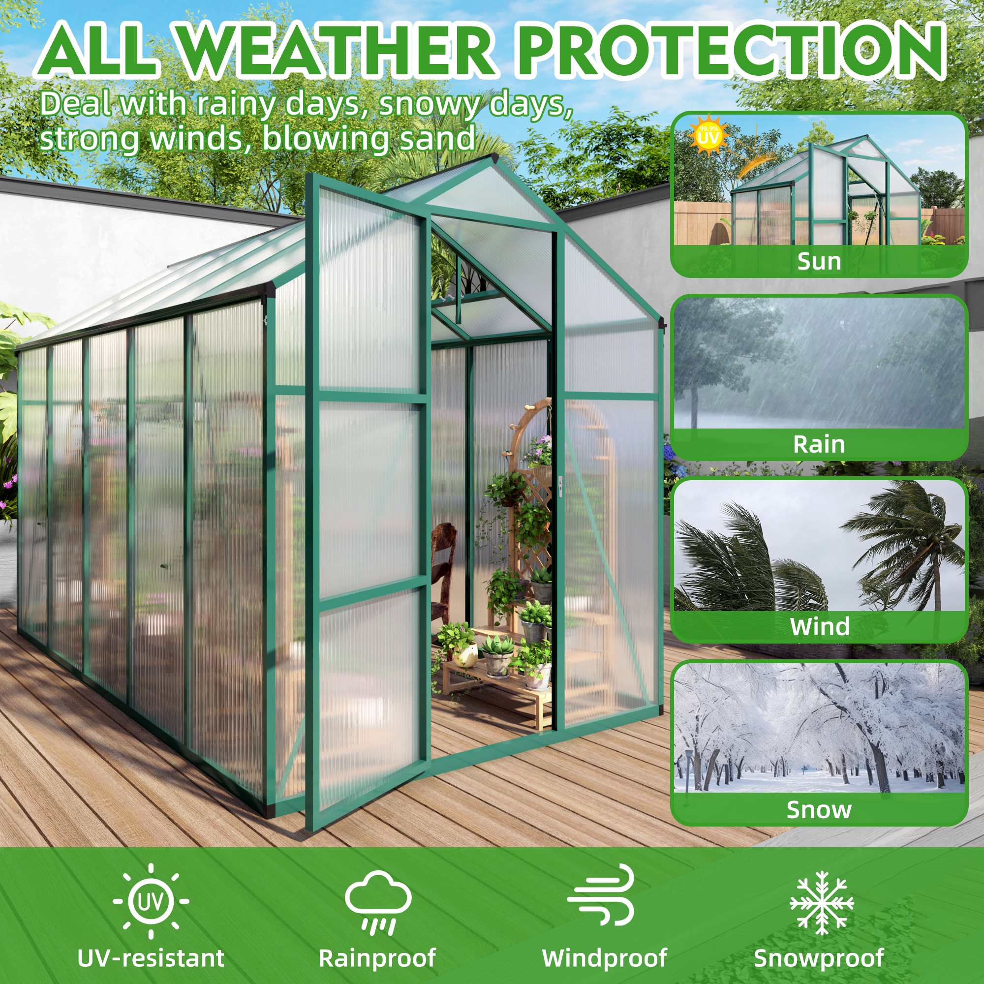 Dimakai DI-MI-S015 greenhouses - View #4