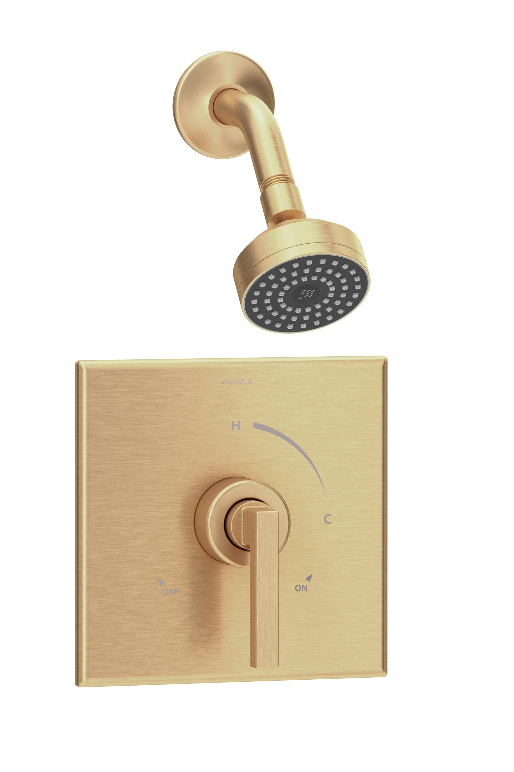 Symmons 3601BBZ15TRM Duro Brushed Bronze 1-handle Single Function Round Shower Faucet Valve Included