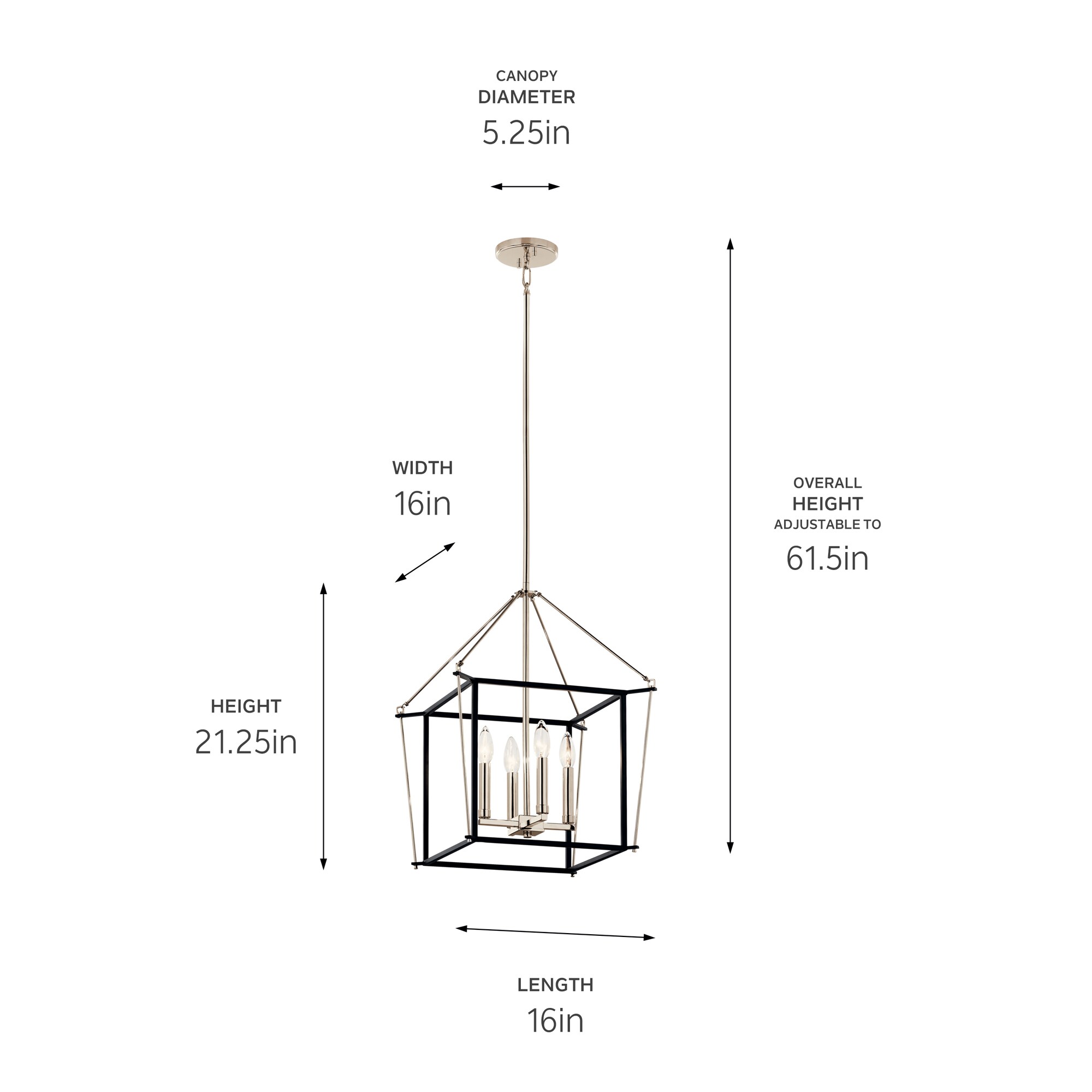 Kichler 52626PN Pendant-Lights - View #7