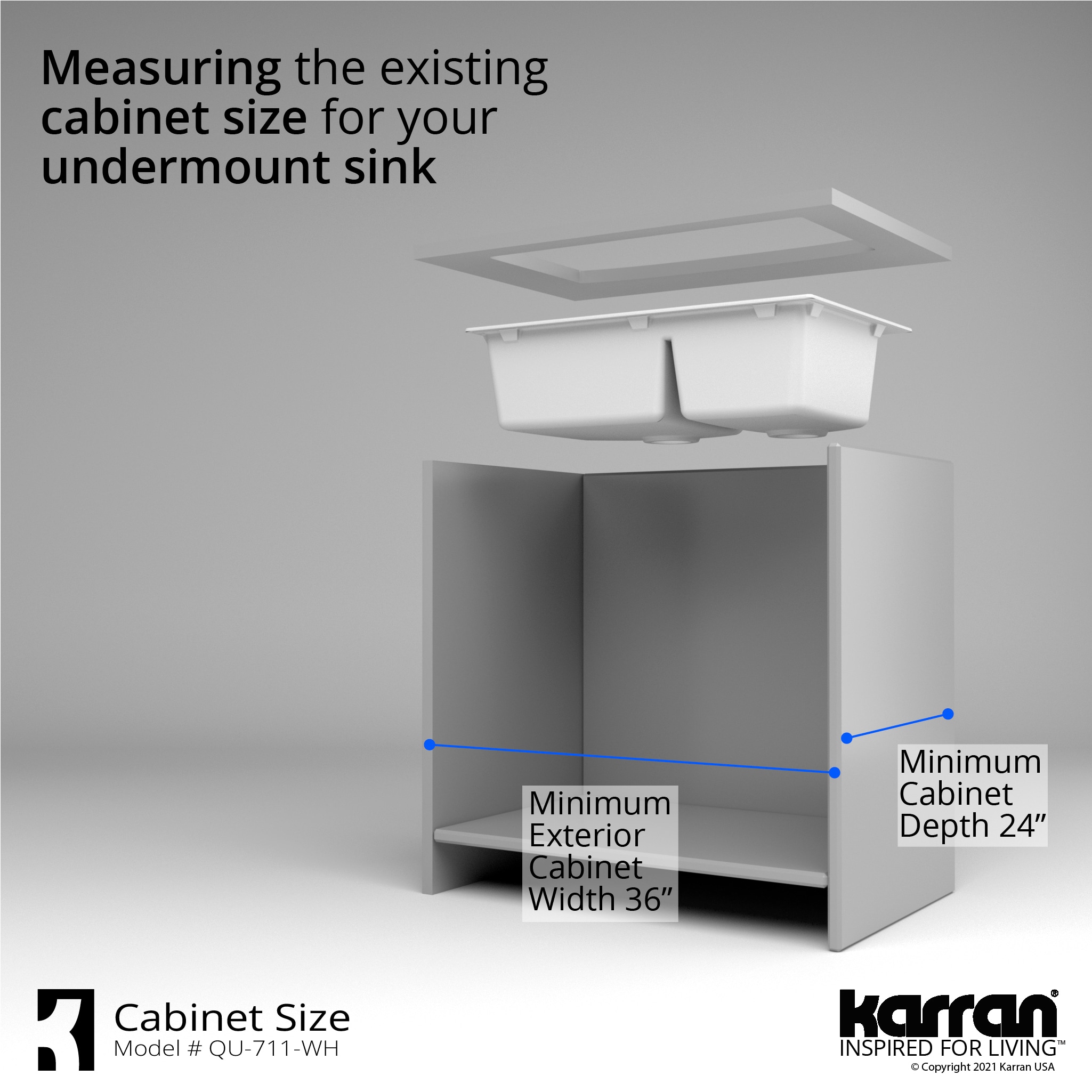 Karran QU-711-WH-PK1 Kitchen-Sinks - View #11