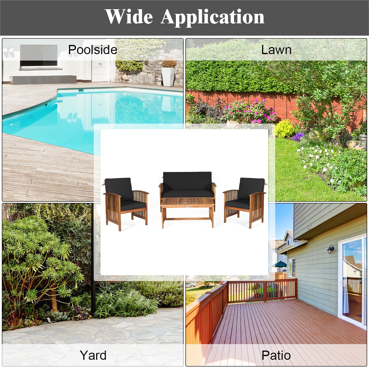 Costway HW63970BK+ Patio-Conversation-Sets - View #7