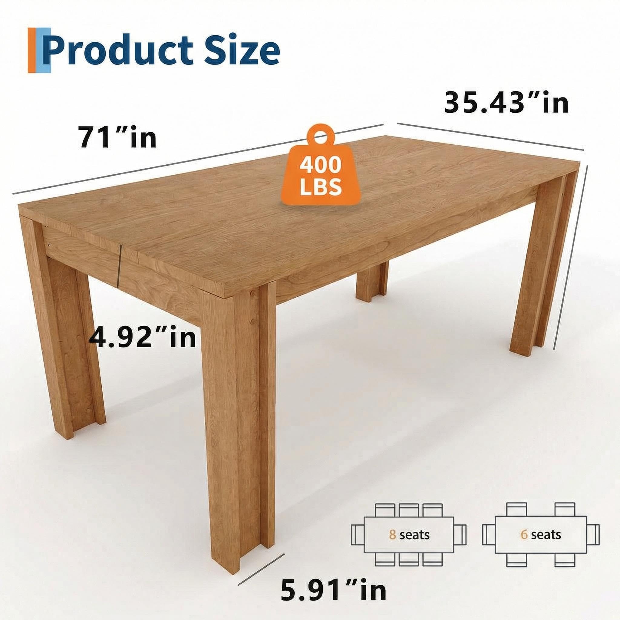 Aoile XH26081066 Dining-Tables - View #2