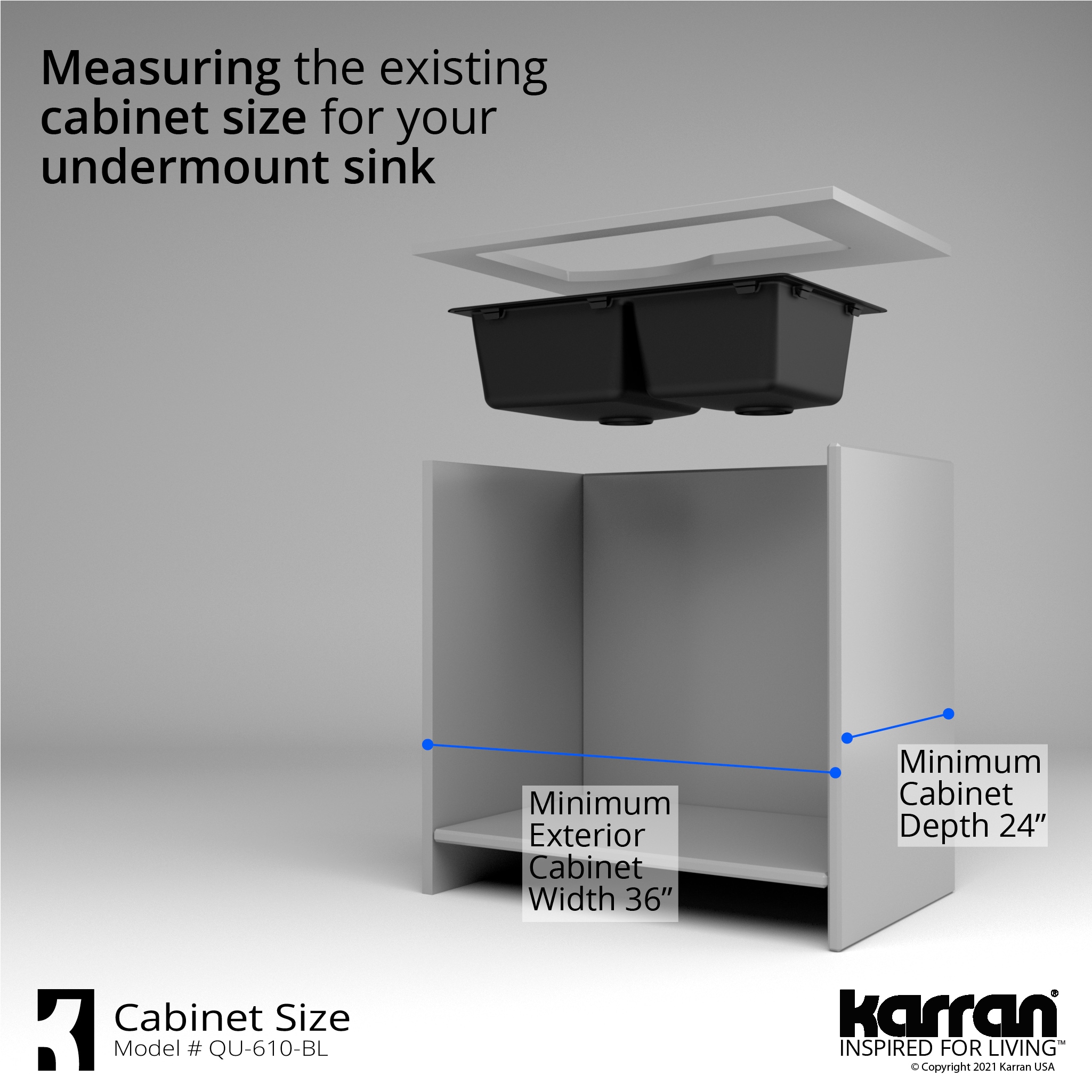 Karran QU-610-BL Kitchen-Sinks - View #11
