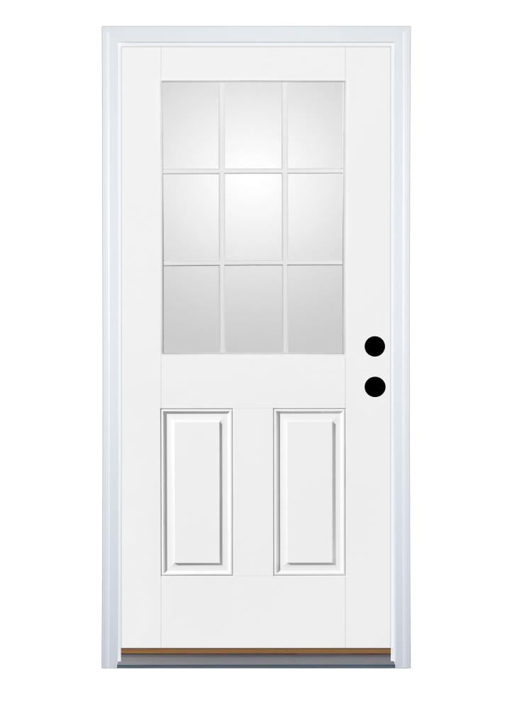 32x76 3/4 Oval Glass Door RH for Mobile Home Manufactured Housing