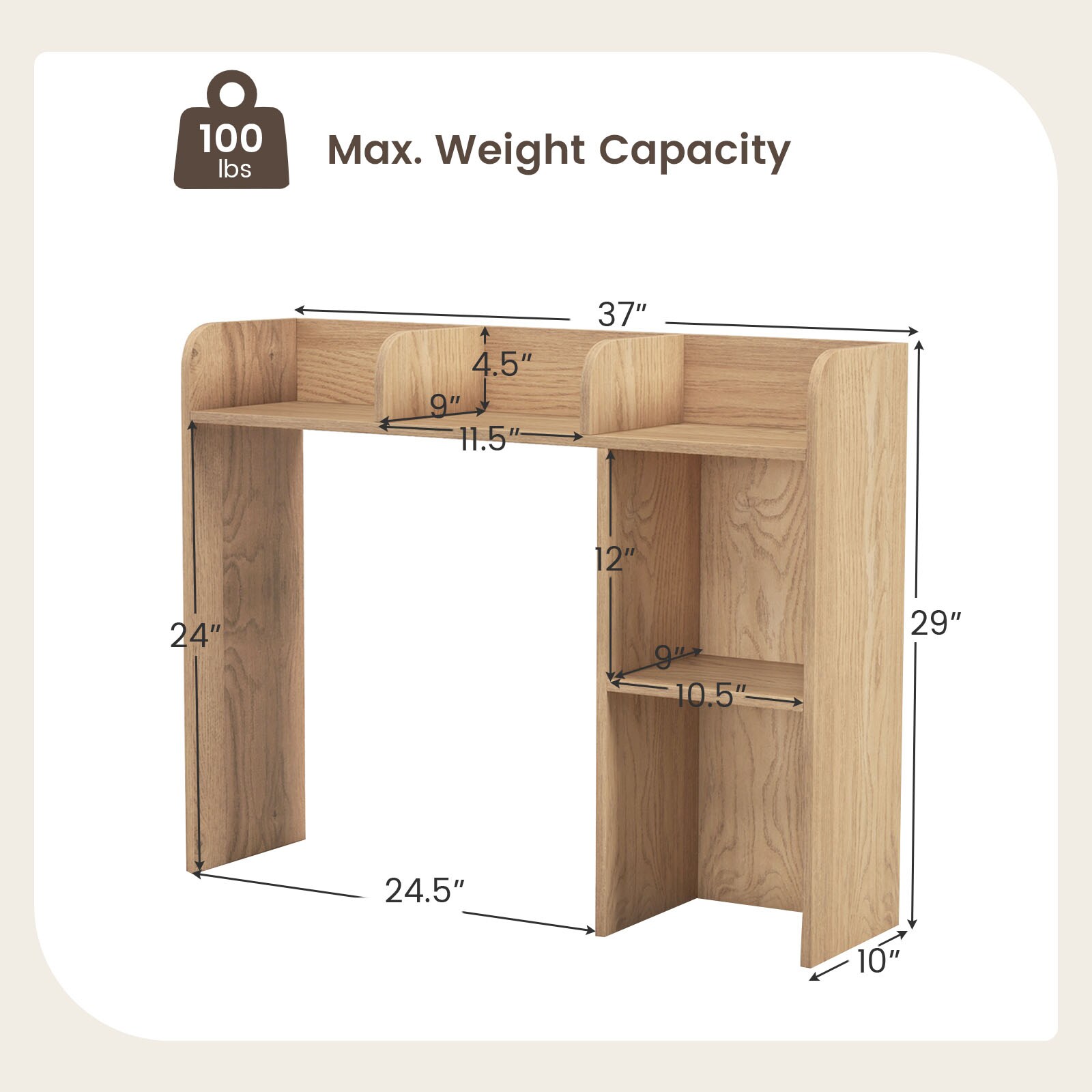 Slickblue D-CO-AN17401BC bookcases - View #7