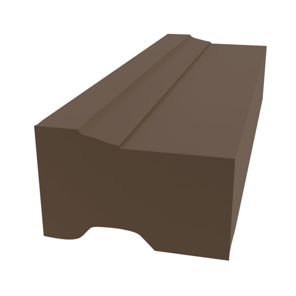 Royal Building Products 1-1/4-in x 2-in x 10-ft Finished PVC Brick