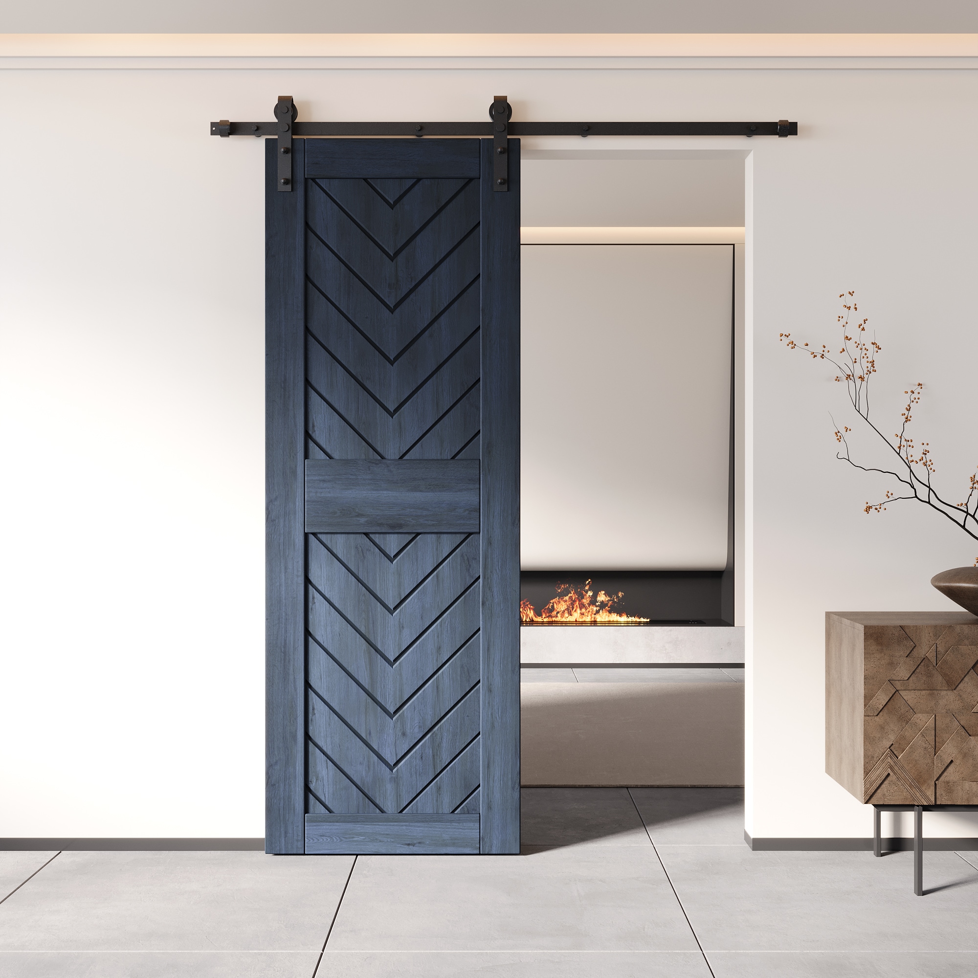 HOMACER JT3-2684-NA Barn-Doors - View #8