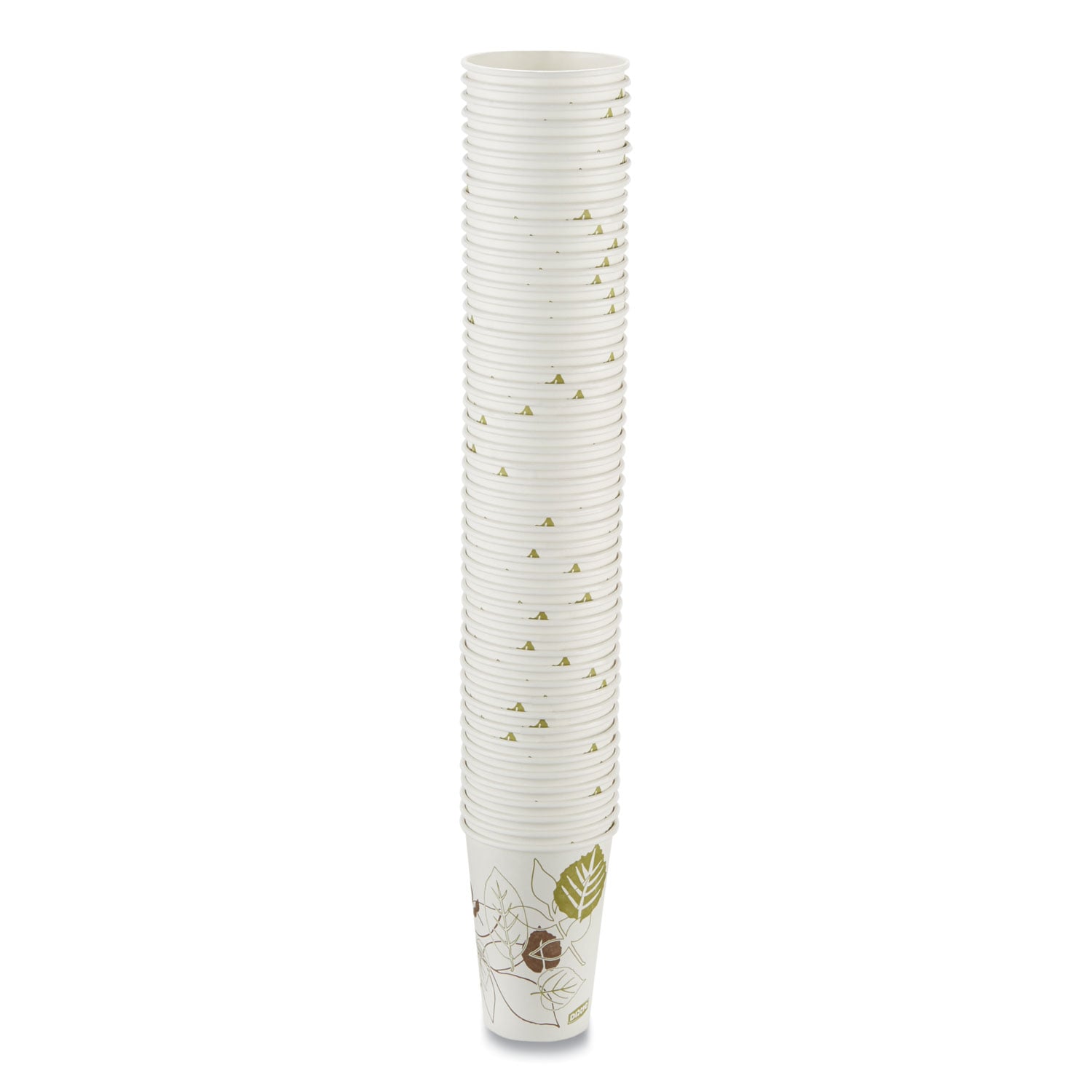 Dixie Pathways Paper Hot Cups 16 oz White/Brown 50/Pack