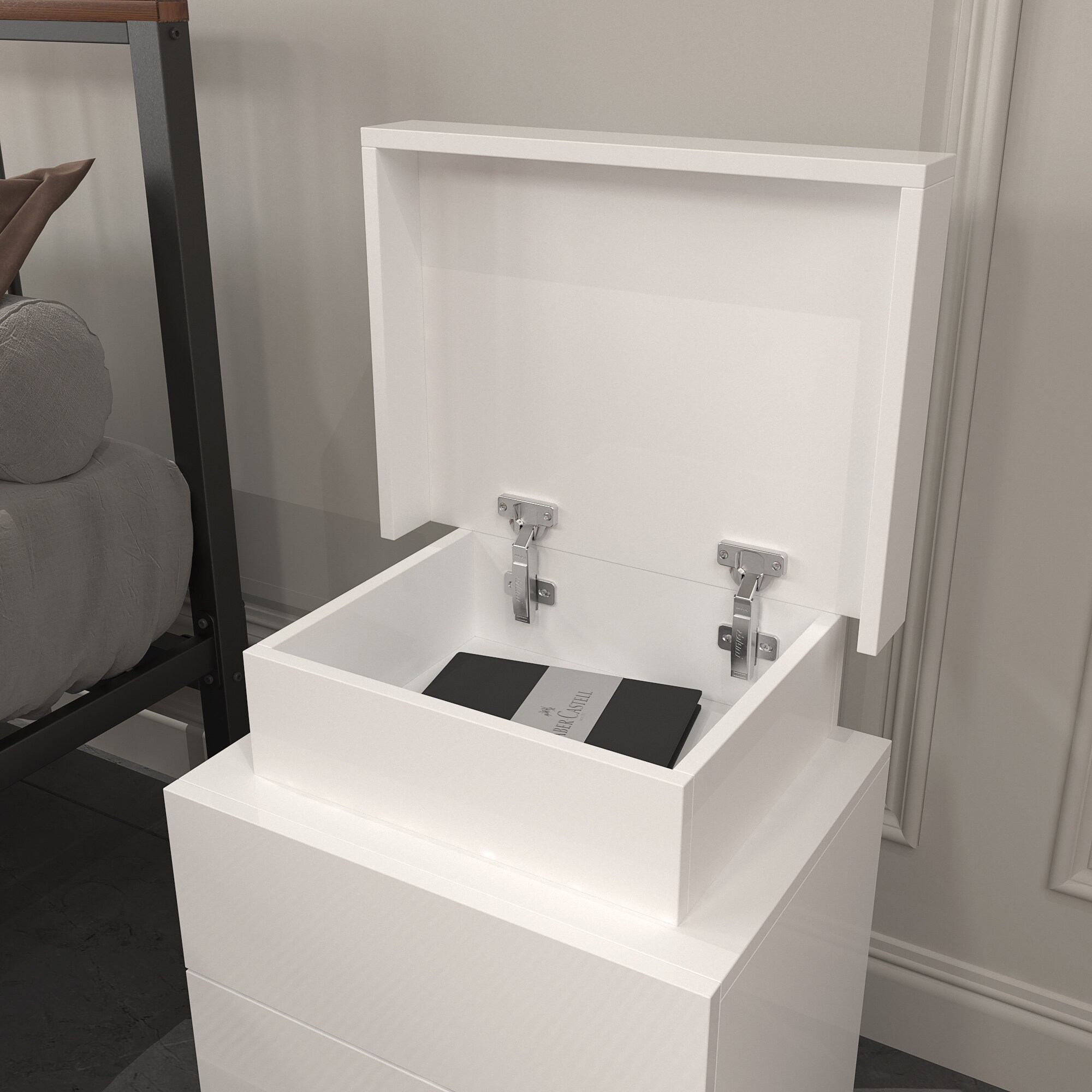 SINOFURN SYA330136BK nightstands - View #7