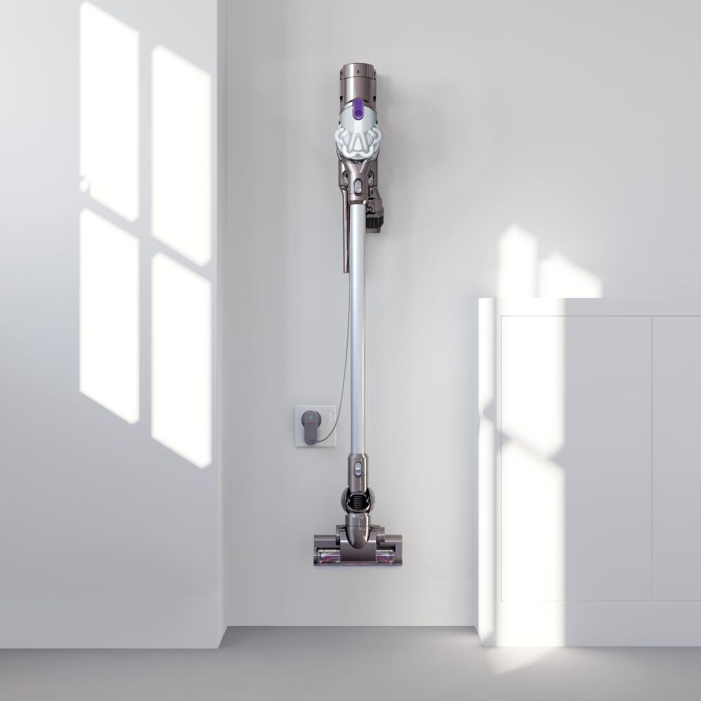 hanging dyson cordless vacuum