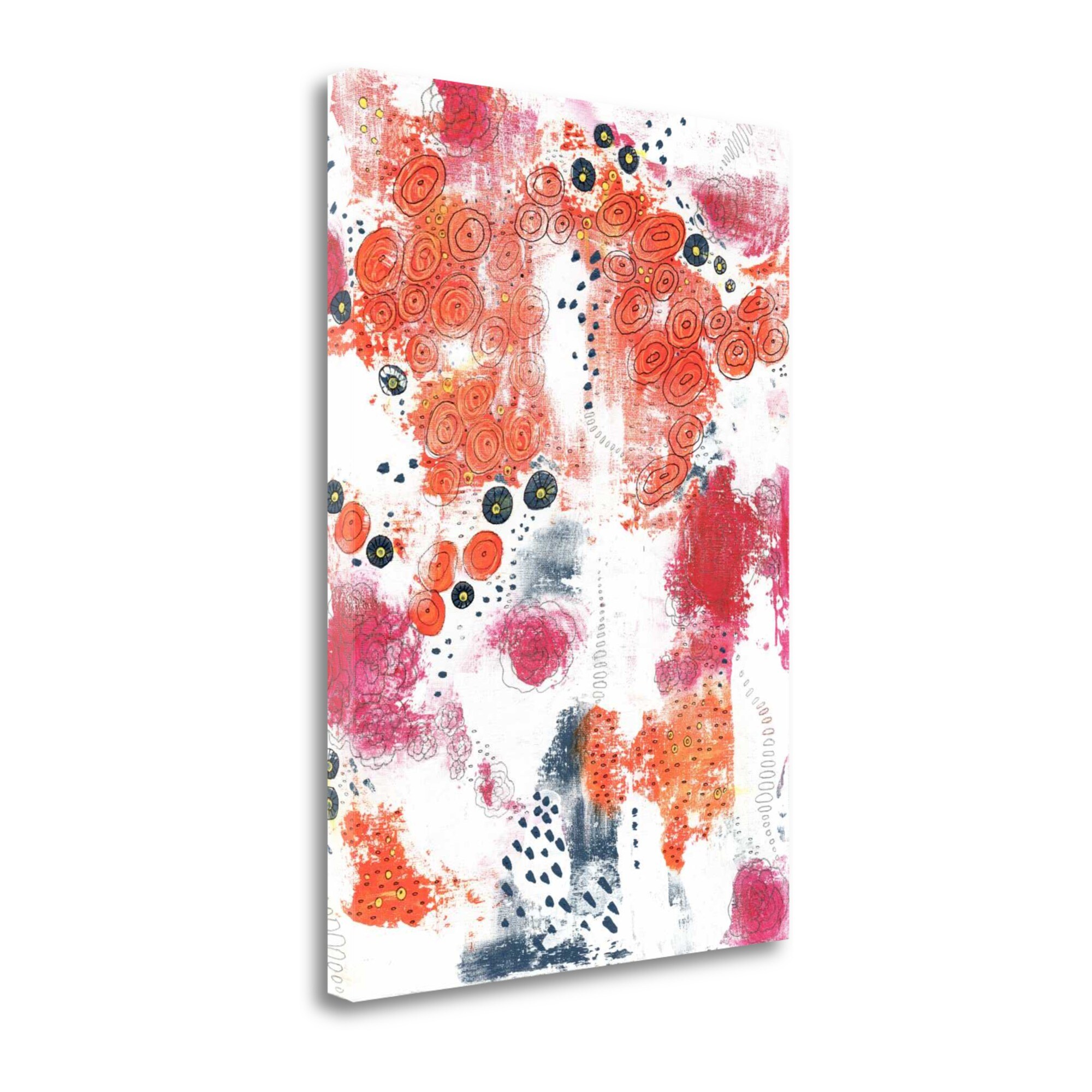 Tangletown Fine Art SBSO1029-3448C 47-in H x 34-in W Abstract Print on Canvas