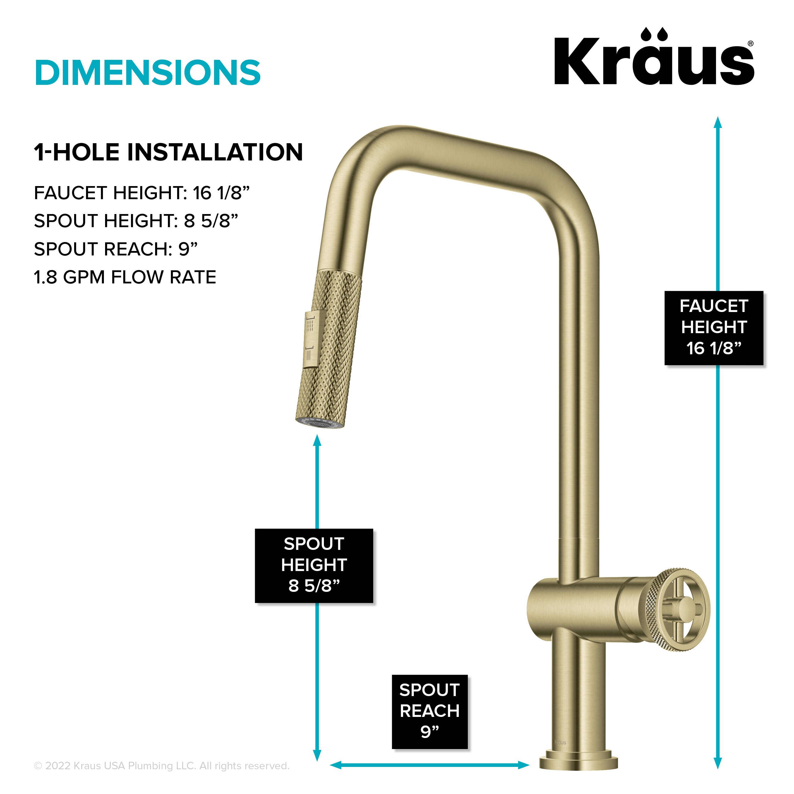 Kraus KPF-3126BG Kitchen-Faucets - View #7