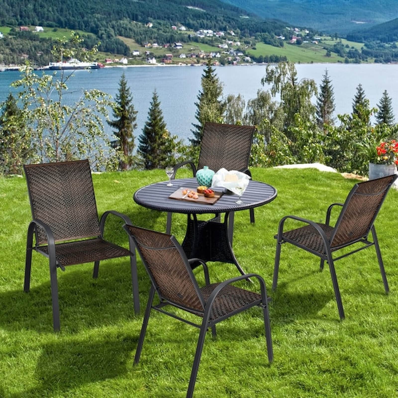 MELLCOM DOBAMC-D01027HA3ZG Patio-Chairs - View #2
