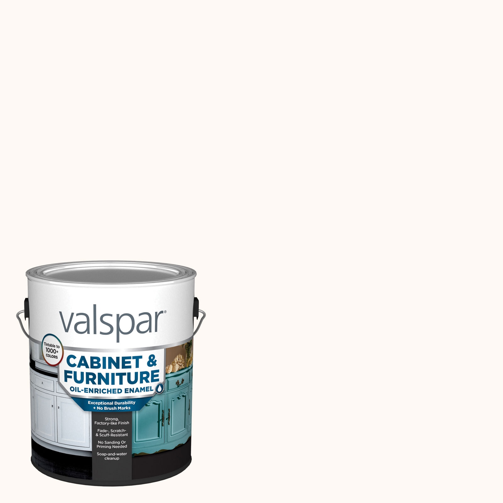 Valspar SW7103-740150 Cabinet and Furniture Satin Whitetail SW7103 Enamel ( 1-gallon )