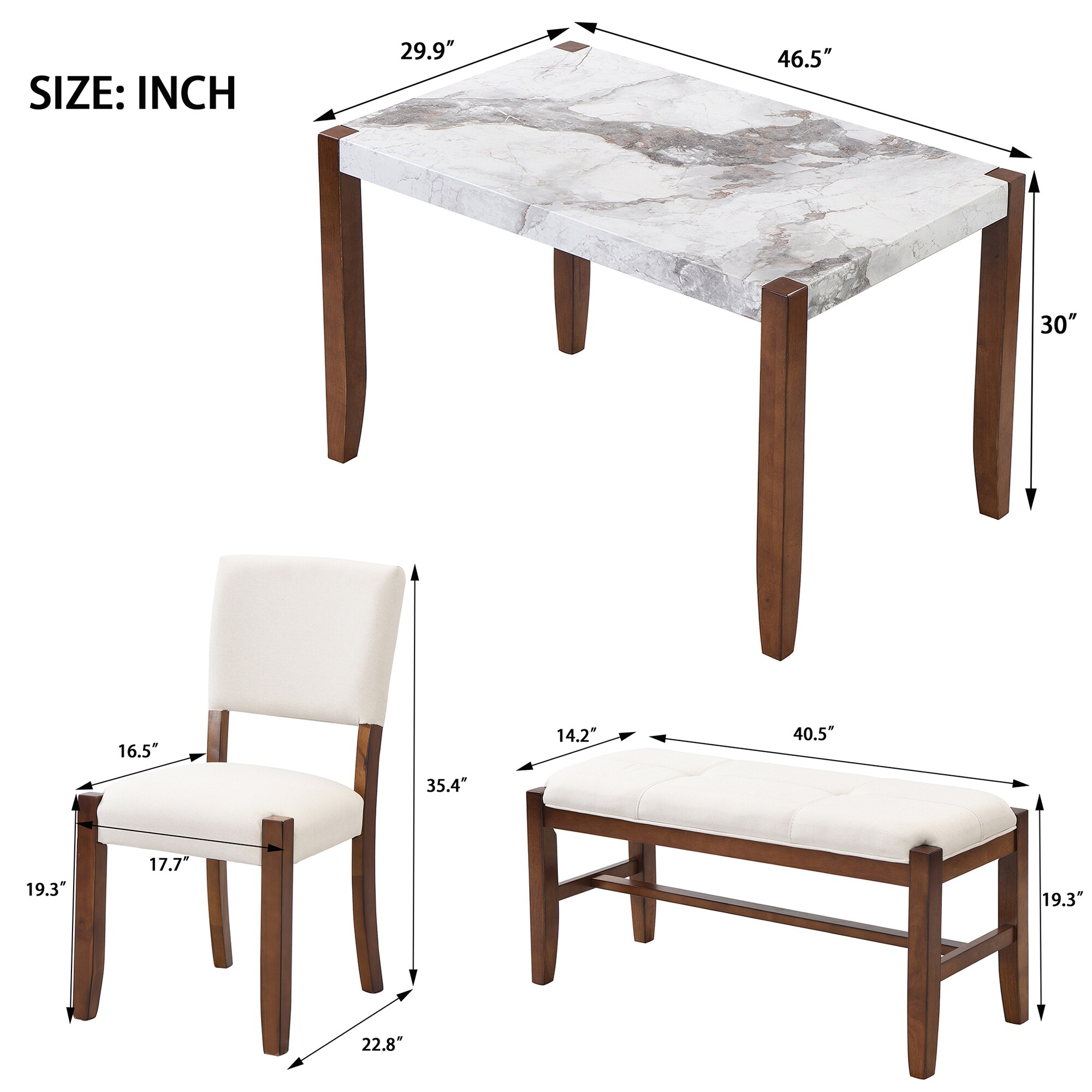 ModernLuxe SQ000084AAK Dining-Sets - View #3
