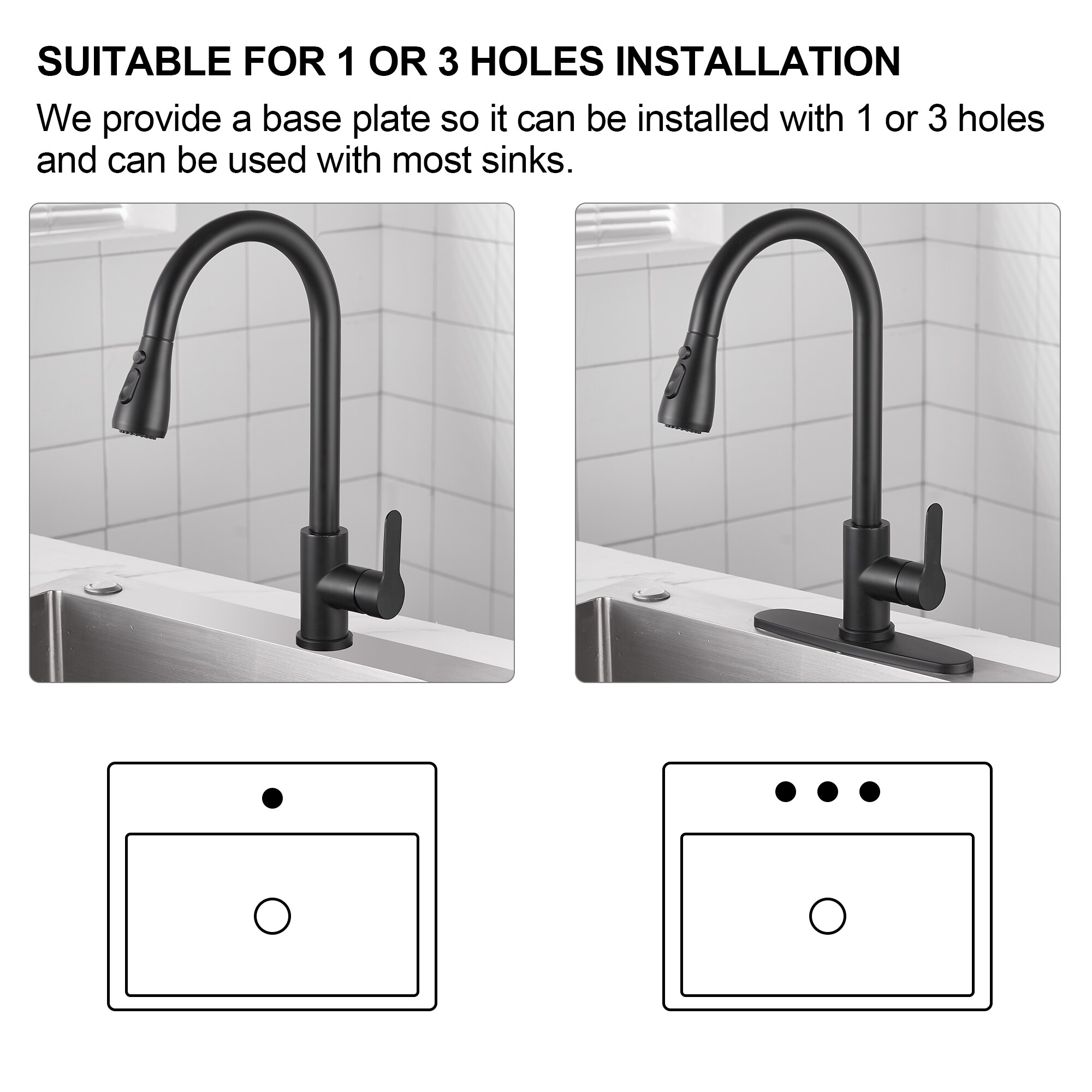 Zalerock L2KF53 Kitchen-Faucets - View #2
