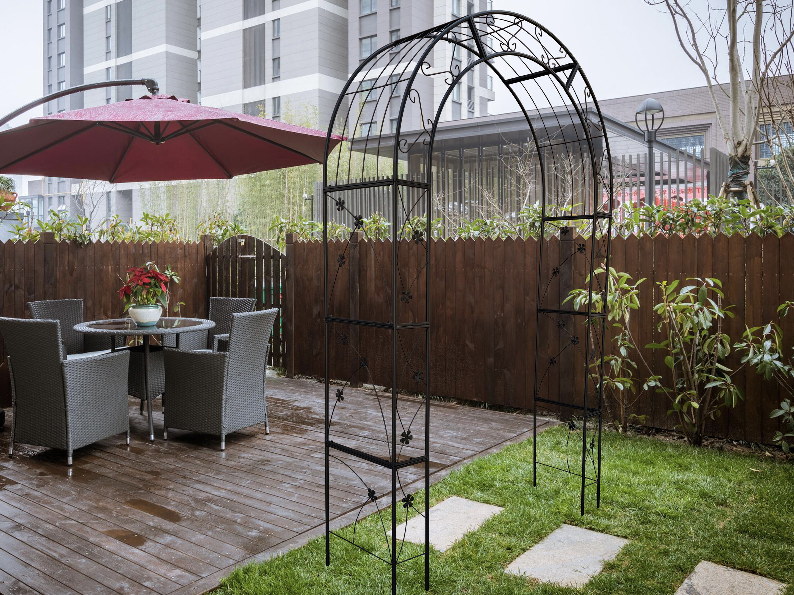 WELLFOR ORQ-596YE Arbor-Trellis-Accessories - View #3