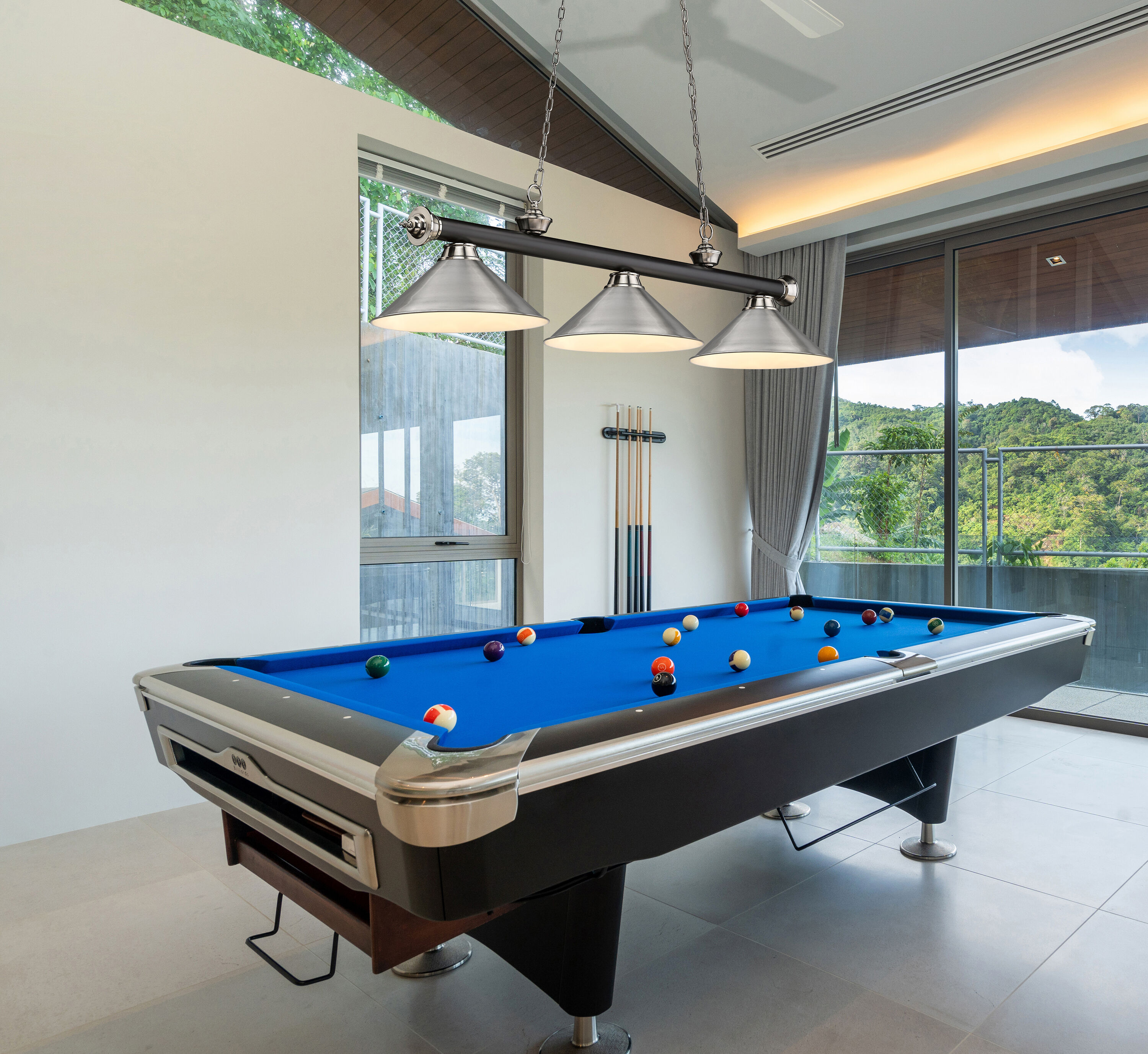 Z-Lite 2306-3MB-BN-BN15 Pool-Table-Lighting - View #7