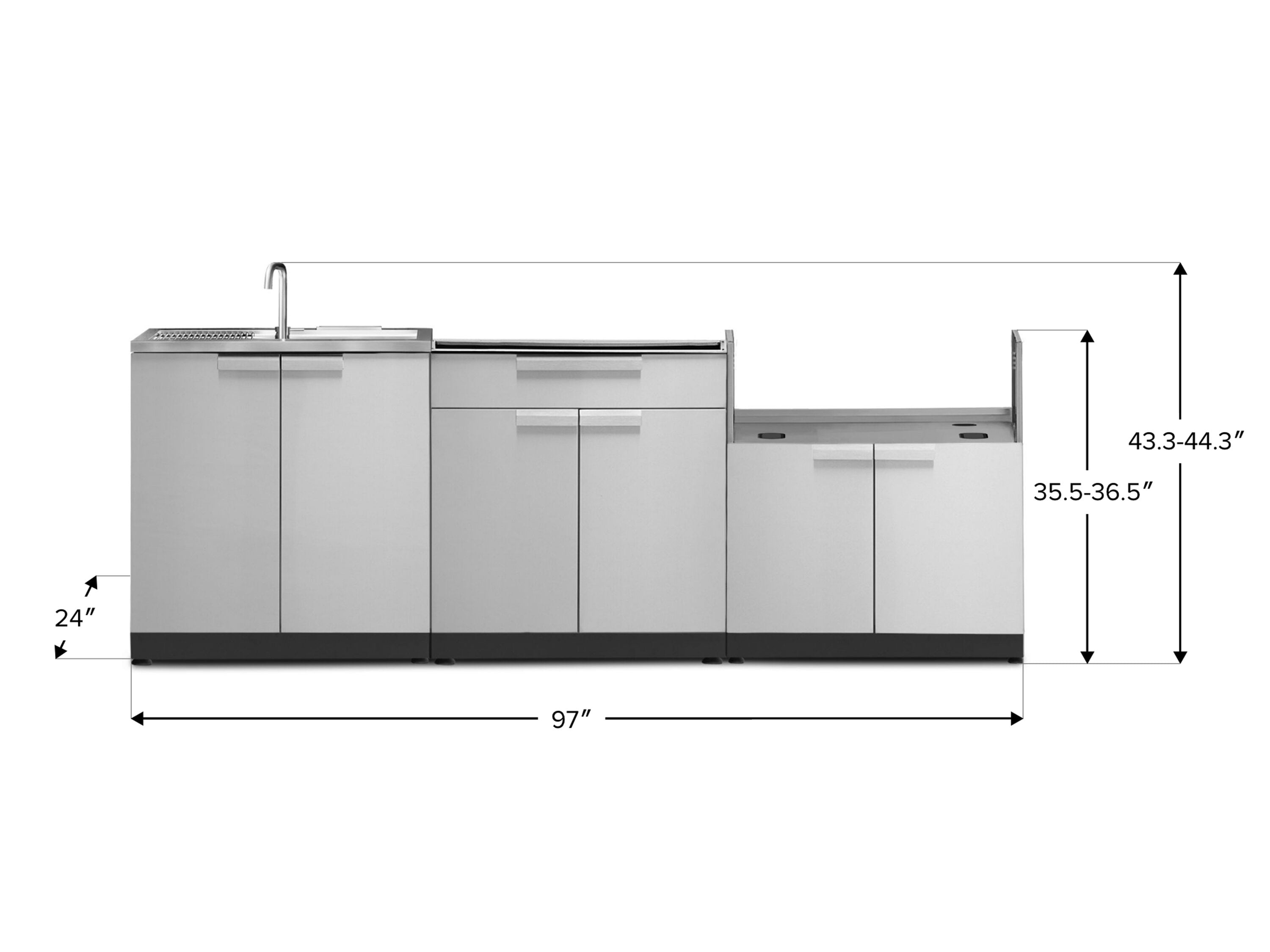 NewAge Products 65087 Modular-Outdoor-Kitchens - View #6