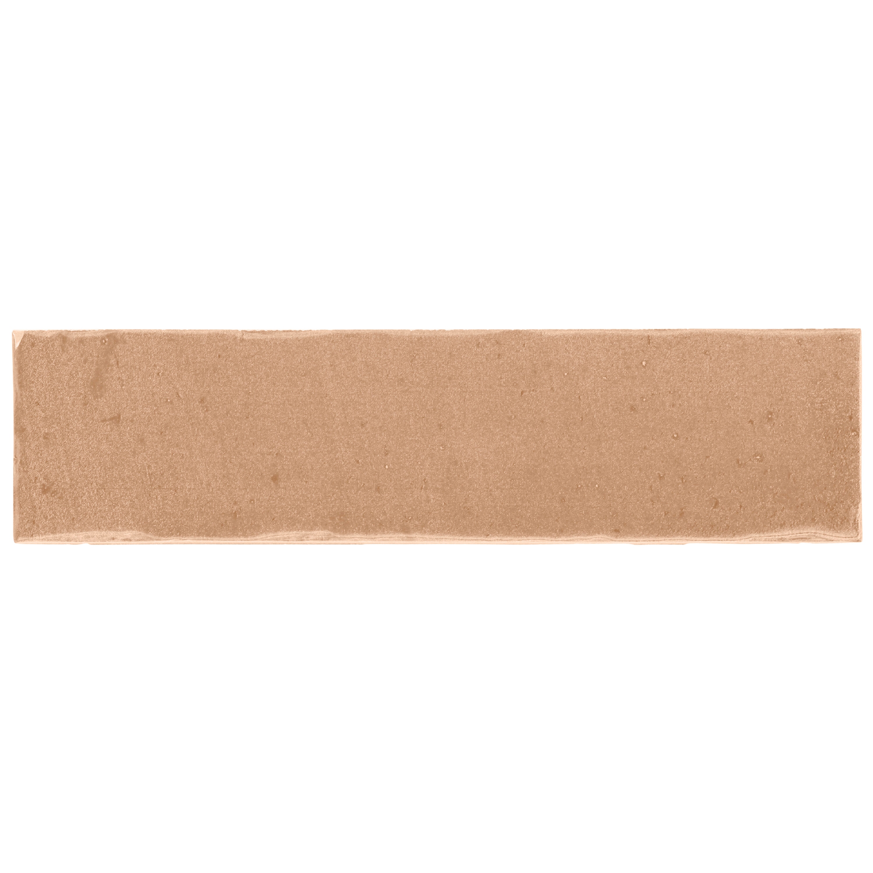 Artmore Tile Sample - Aurelia Terracotta Sand 2-in x 10-in Matte Porcelain Stone look Floor and Wall Tile #EXT3RD110451