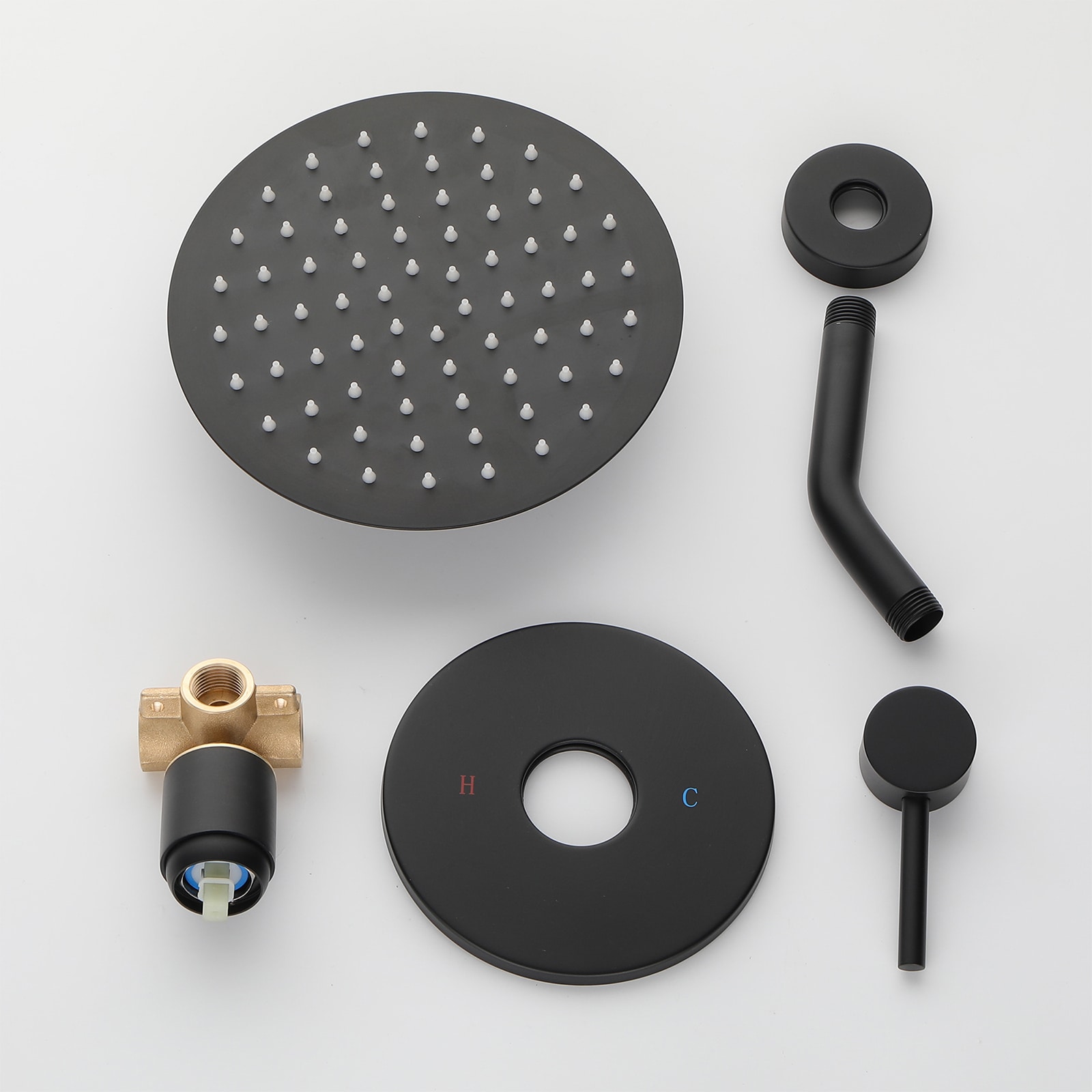 WELLFOR WN0723-B Showerhead-Bar-Panels - View #3