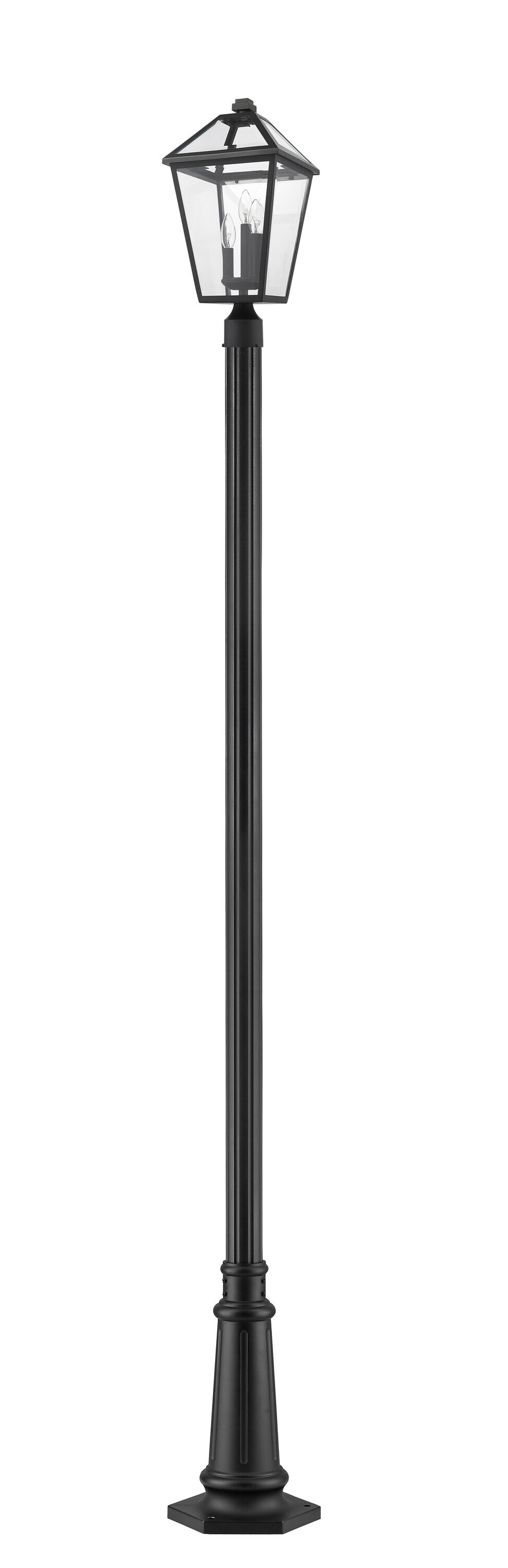 Z-Lite 579PHBR-557P-BK Post-Lights - View #3