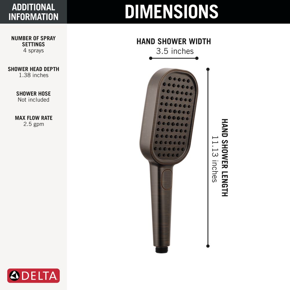 Delta 59915-RB25 Fixed-Showerhead - View #3