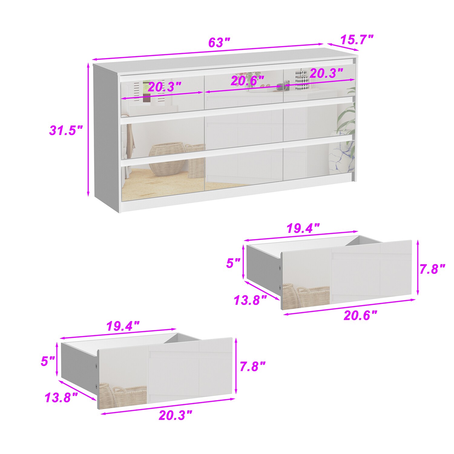 FUFU&GAGA KF250020-04 dressers - View #12