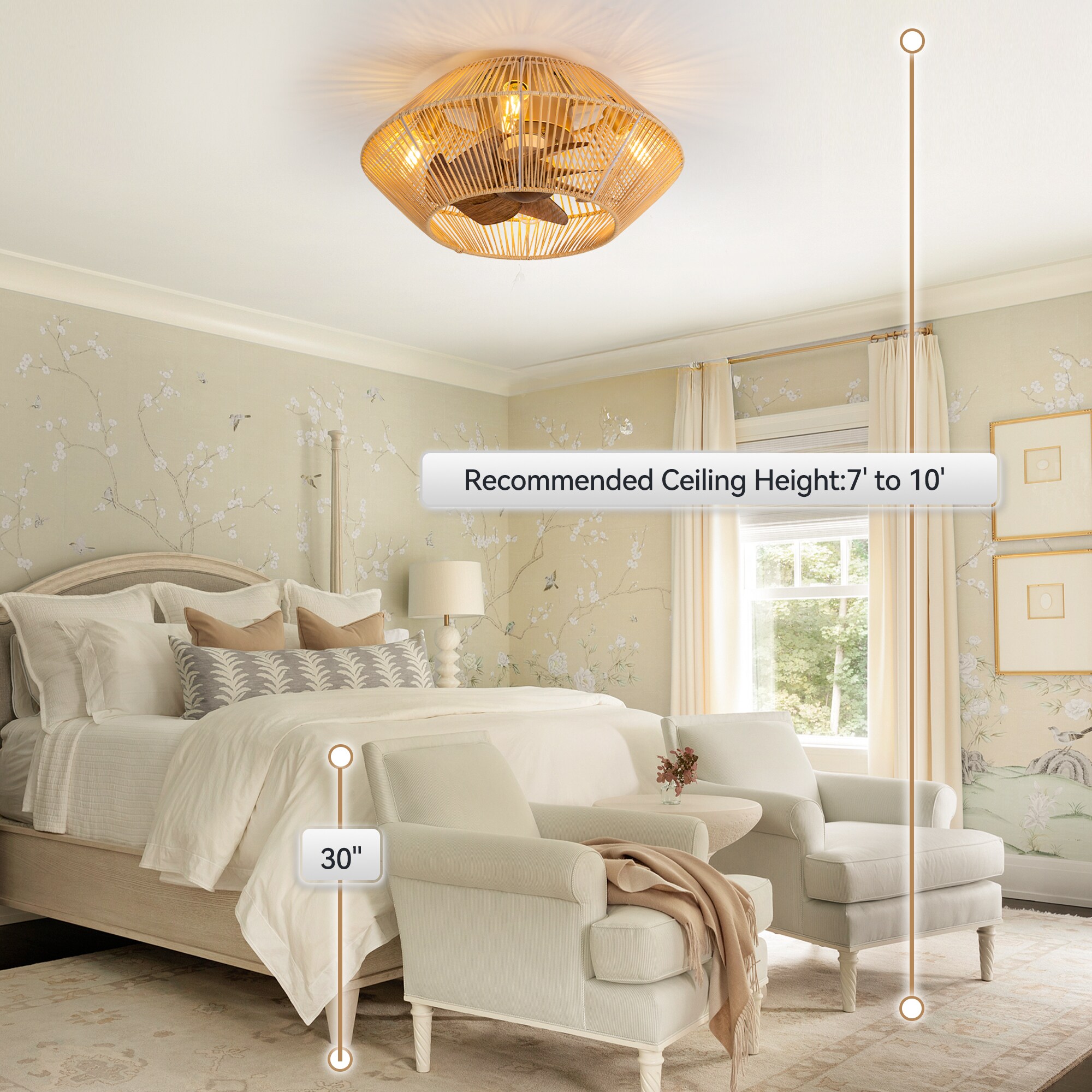 Breezary 33018-CH Ceiling-Fans - View #11
