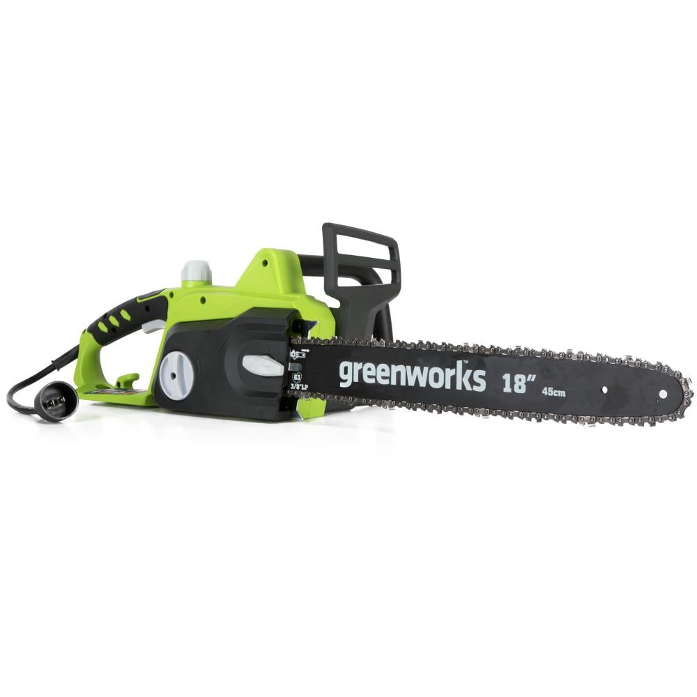 Greenworks Corded Electric Chainsaws at