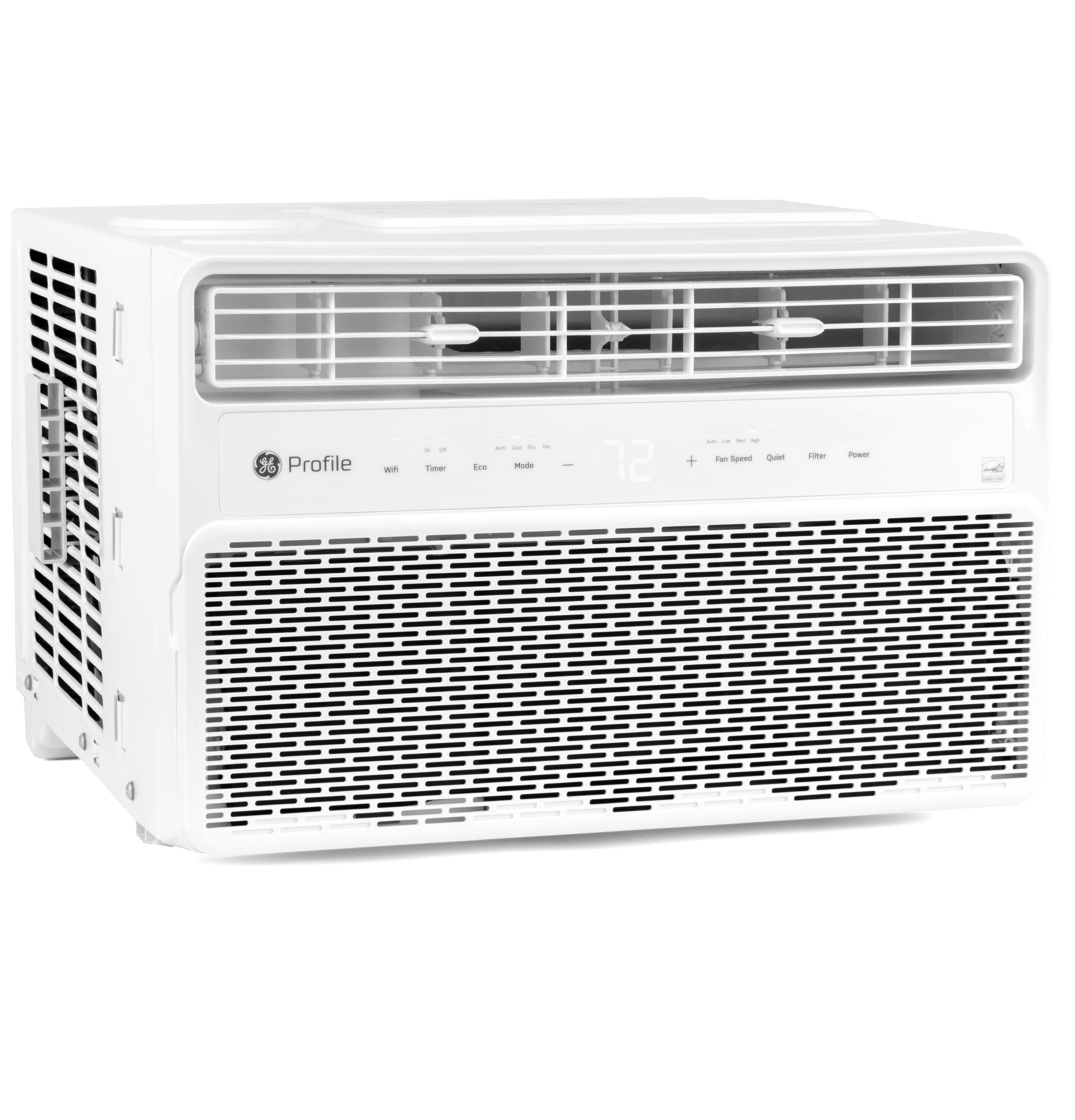 700-sq ft Window Air Conditioner with Remote (115-Volt; 14000-BTU) ENERGY STAR Wi-Fi enabled in White | - GE PWDV14WWF