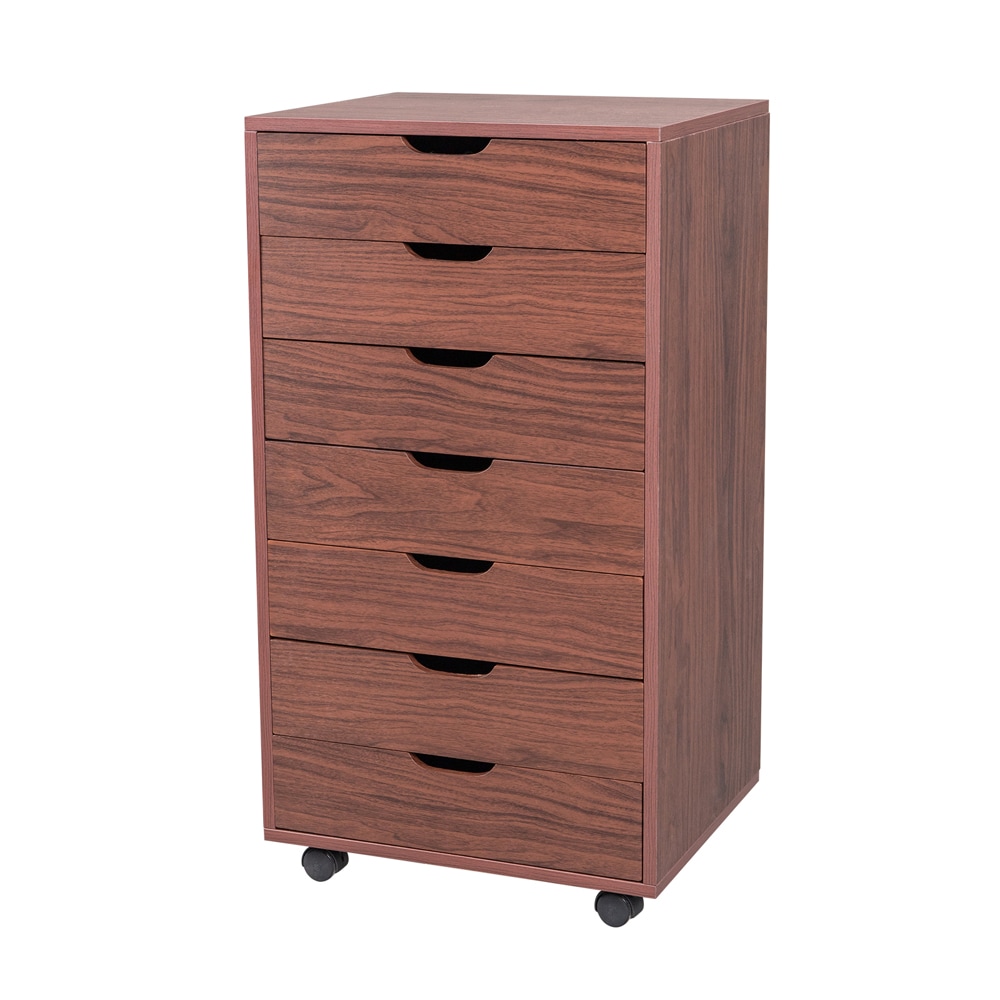 Winado 951236189802 File Cabinets Wood 7-Drawer File Cabinet