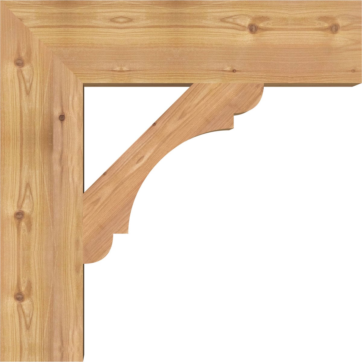Ekena Millwork BKT06X24X24OLY05SWR Exterior-Brackets-Braces - View #3