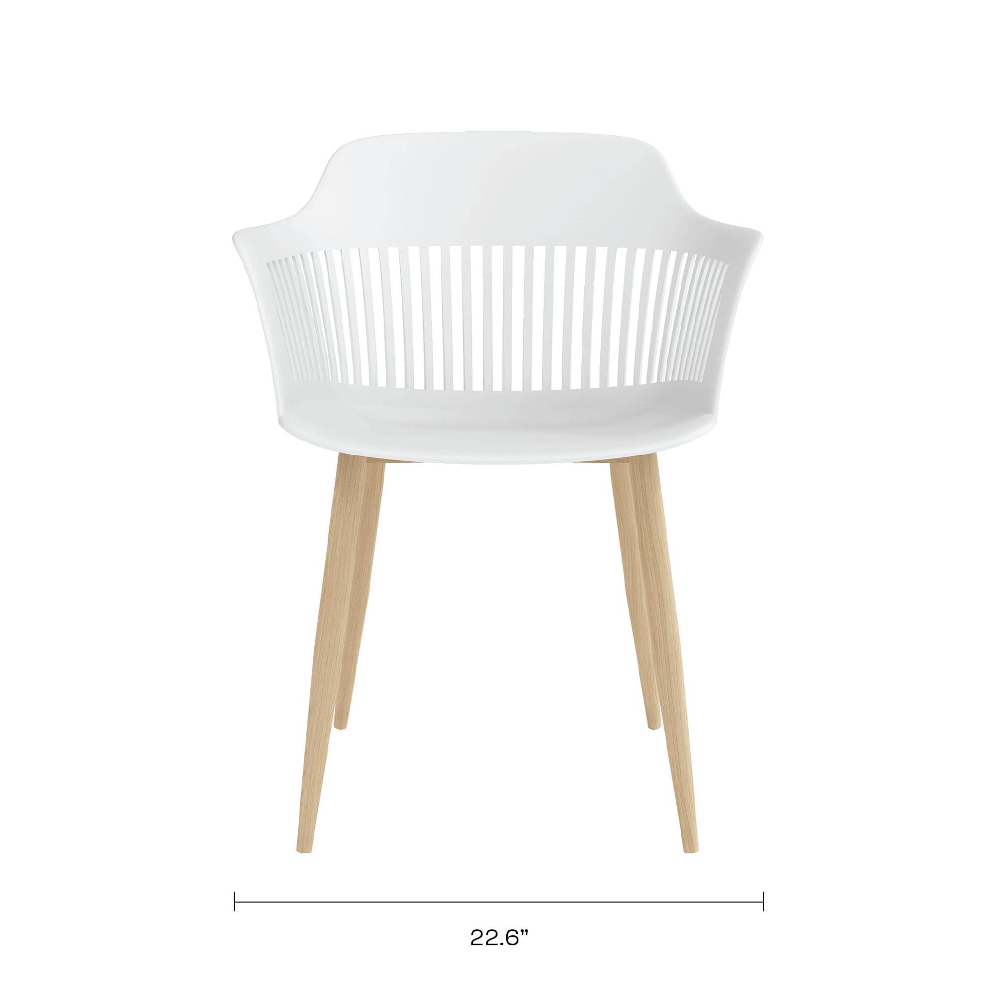 Jamesdar JCHA564-2WH Dining-Chairs - View #6